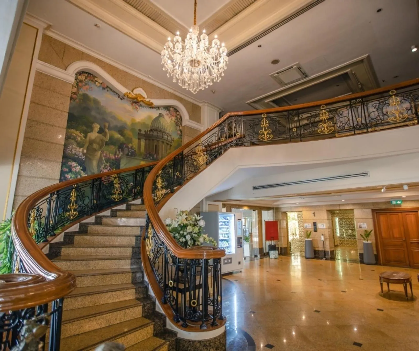 Lobby or reception in Forum Park Hotel