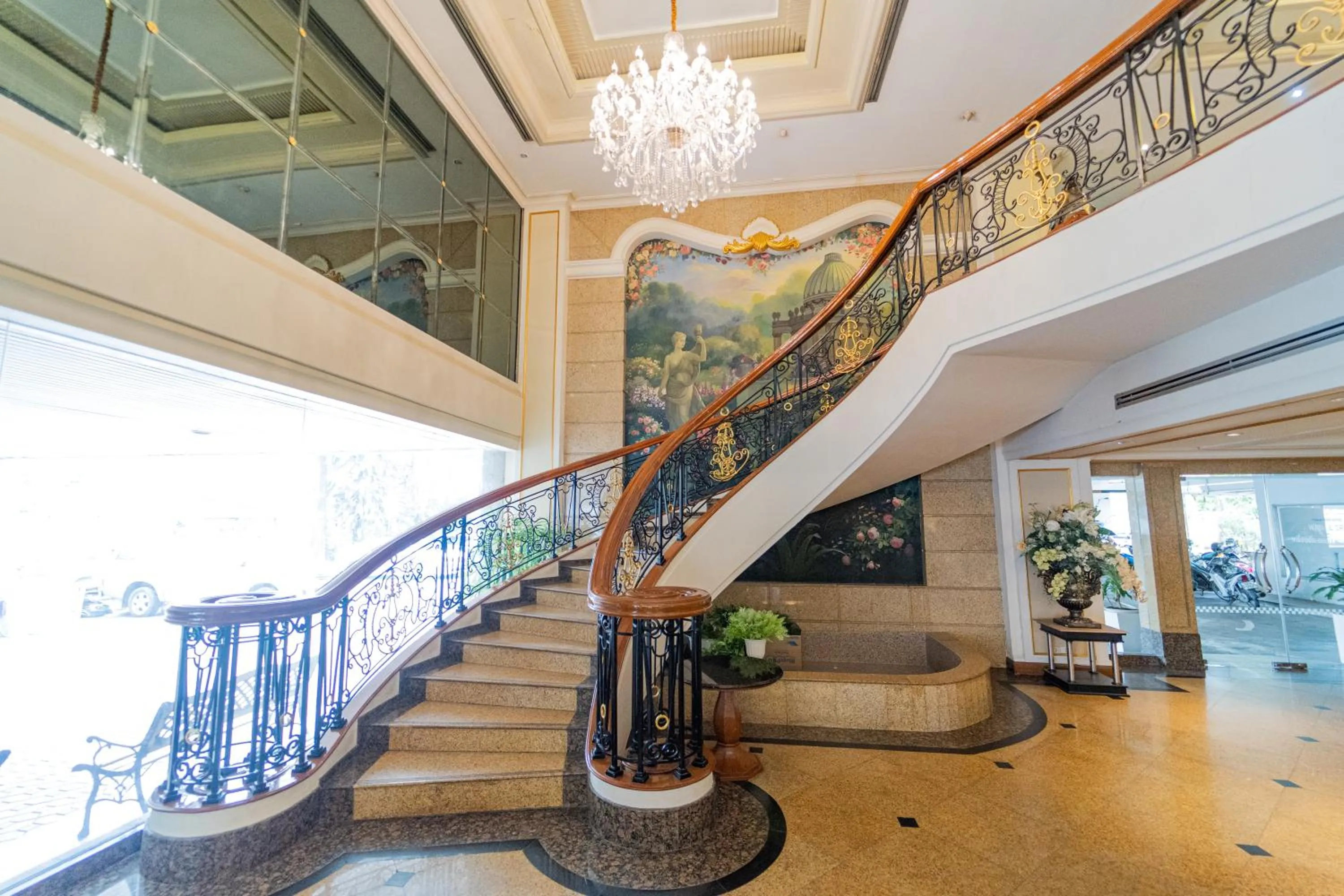 Lobby or reception in Forum Park Hotel