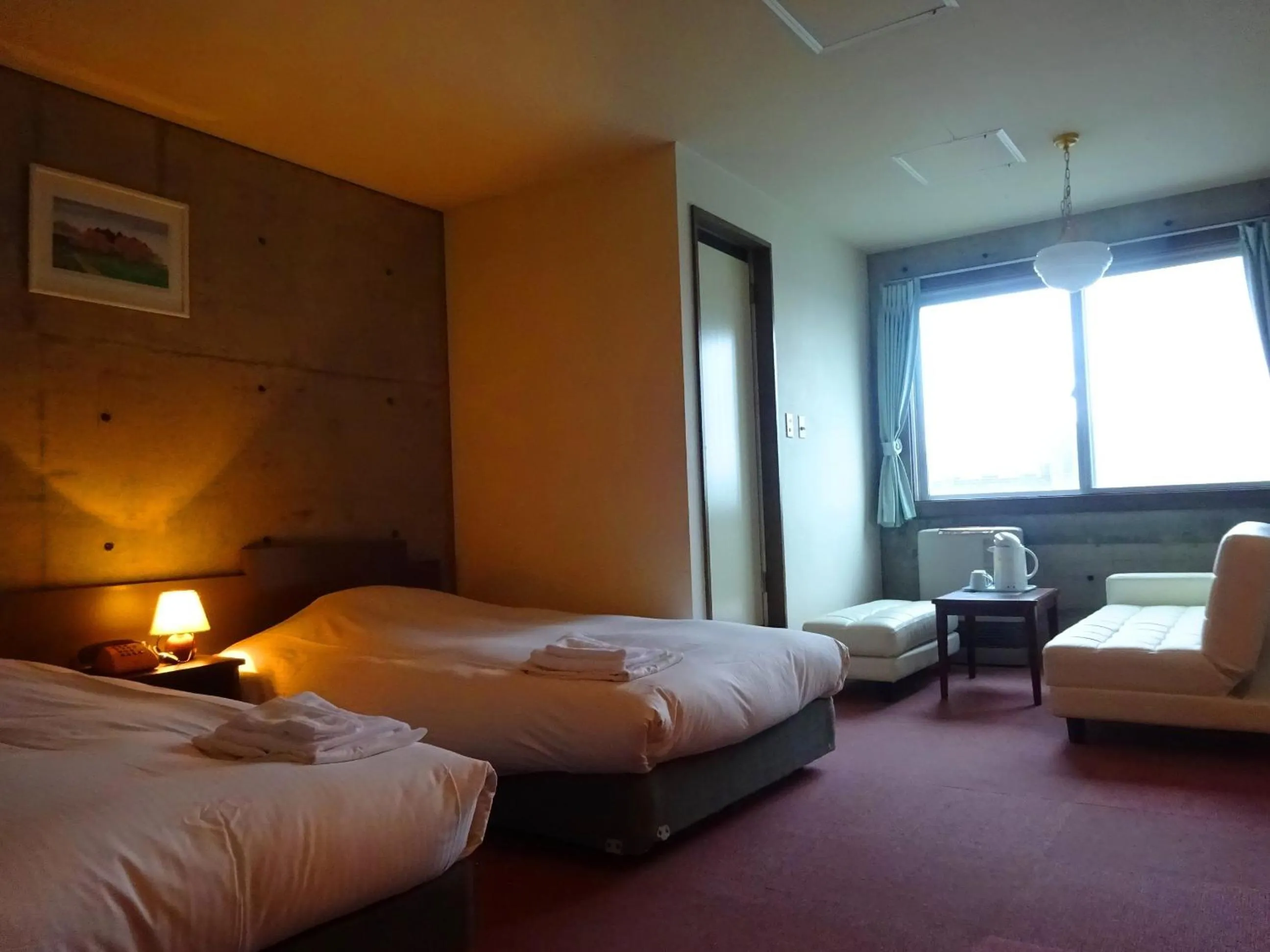 Bedroom, Bed in Hakodate Motomachi Hotel