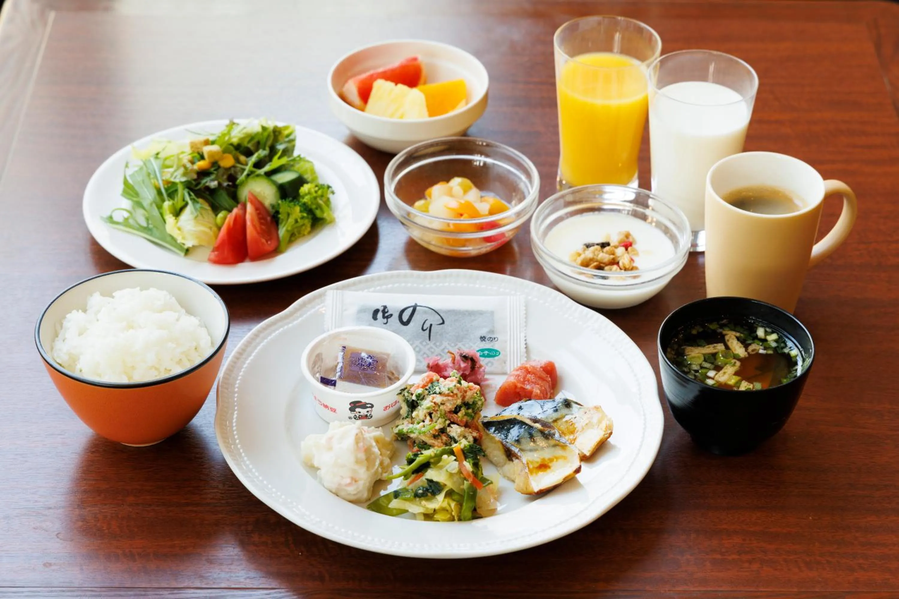 Breakfast in Hotel Sardonyx Tokyo