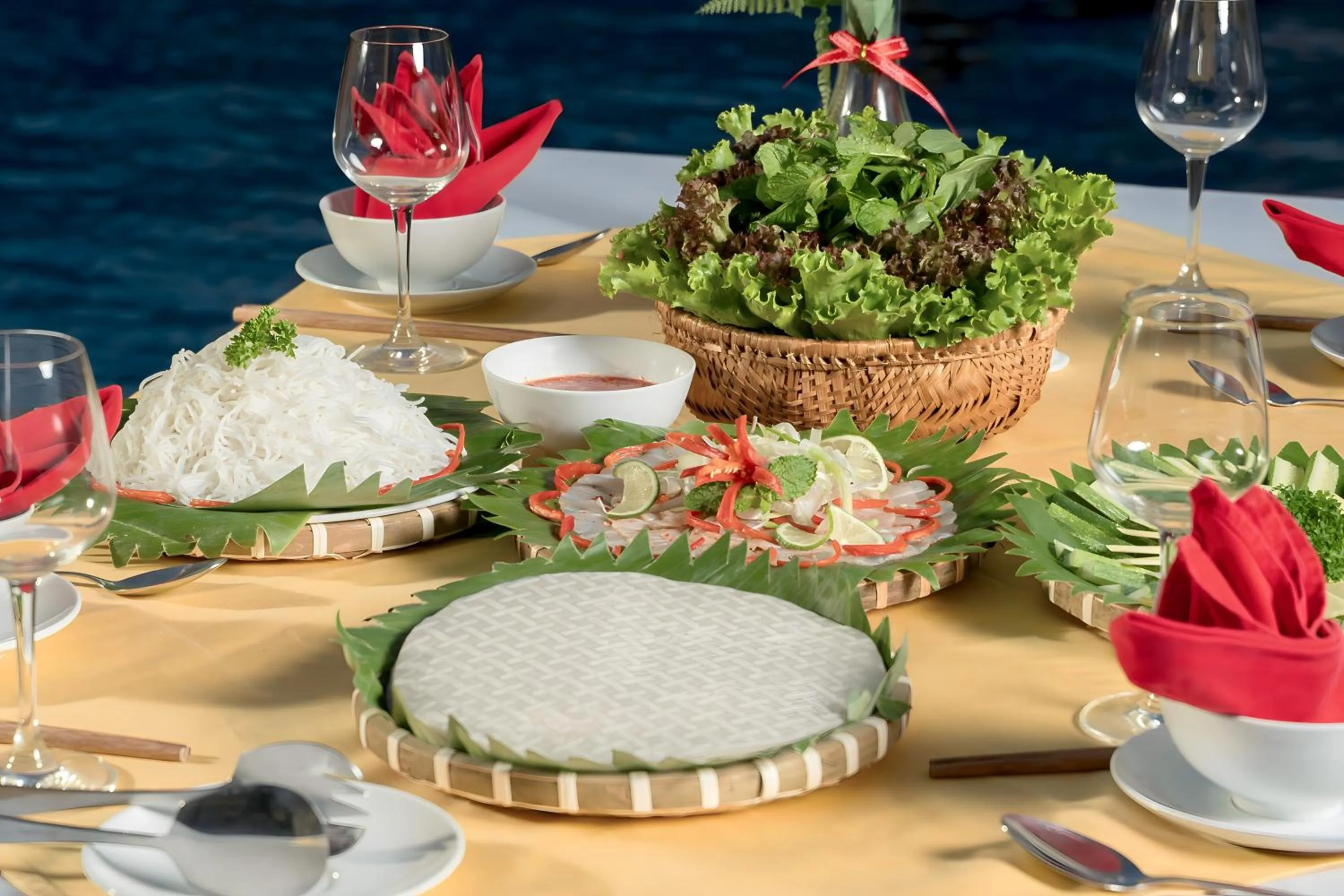 Food in Sea Lion Beach Resort Mui Ne