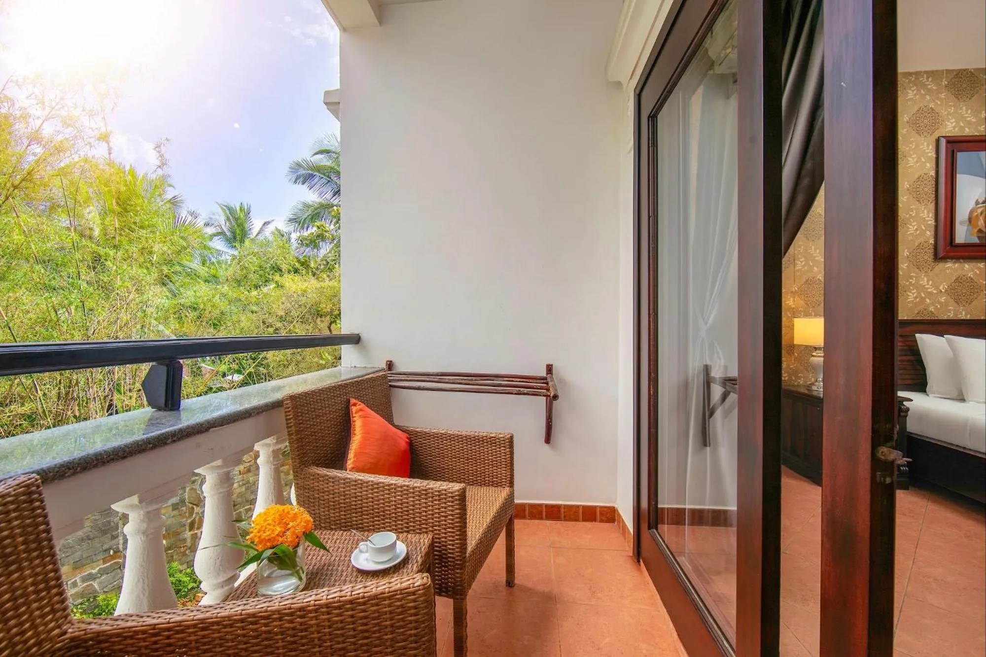 Balcony/Terrace in Sea Lion Beach Resort Mui Ne