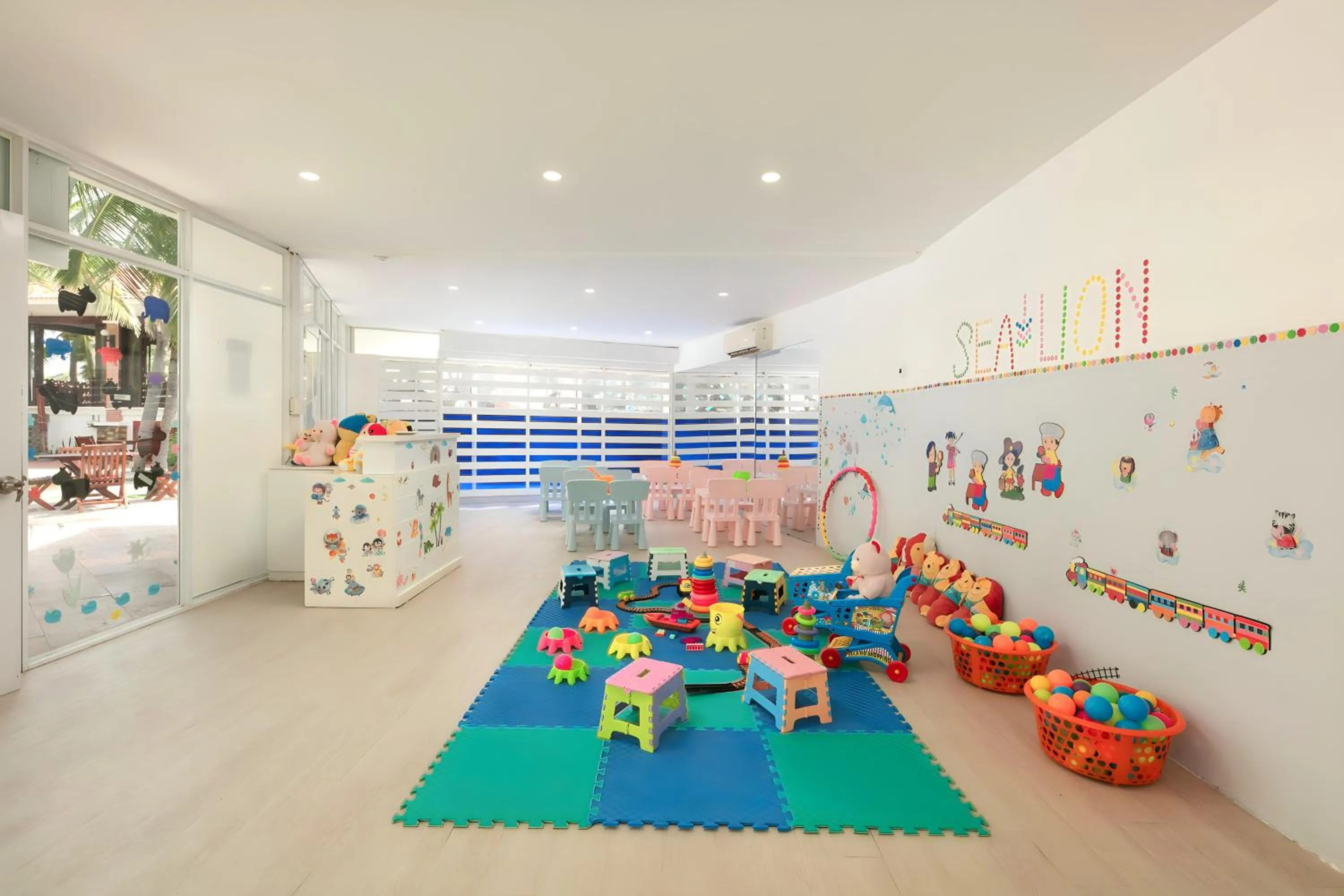 Kids's club in Sea Lion Beach Resort Mui Ne