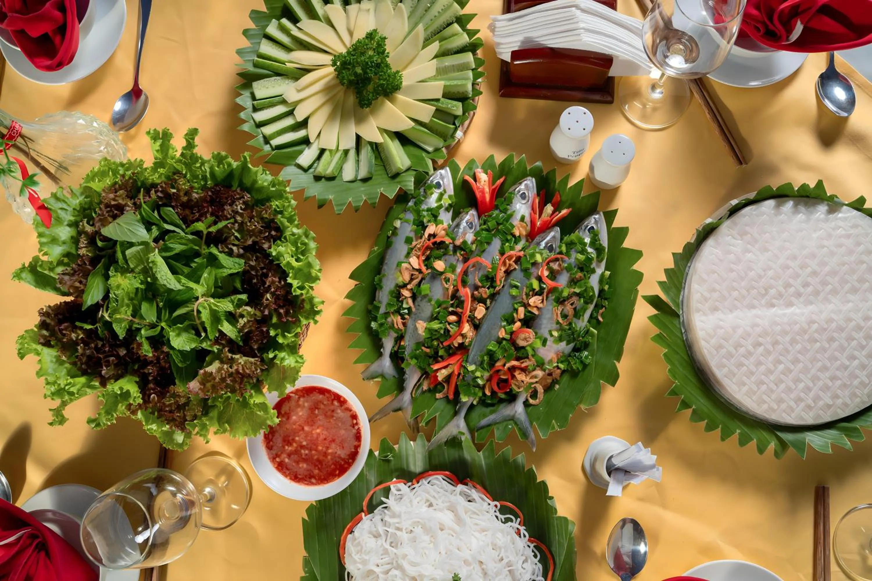 Food in Sea Lion Beach Resort Mui Ne