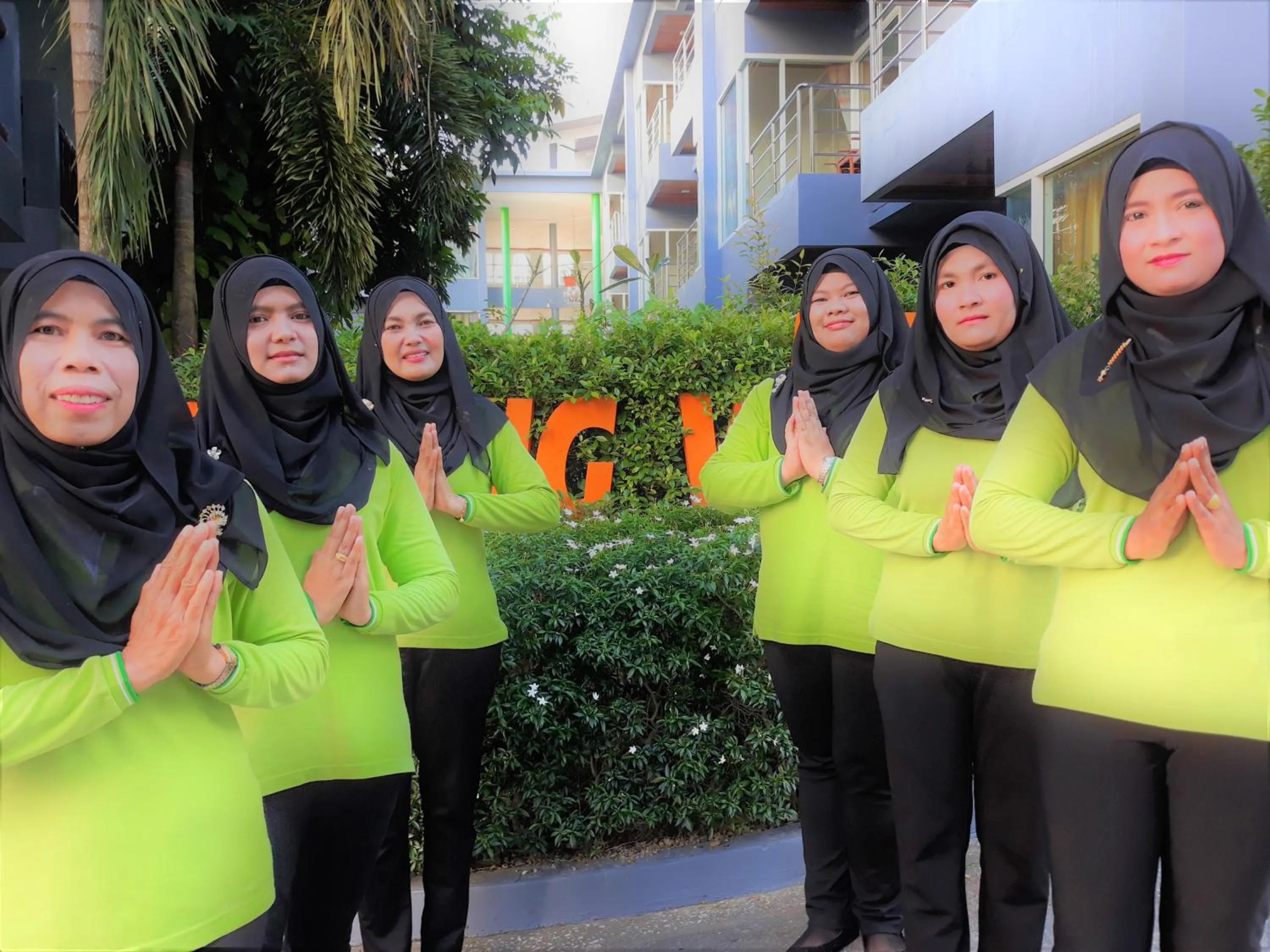 Staff in Aonang Village Resort
