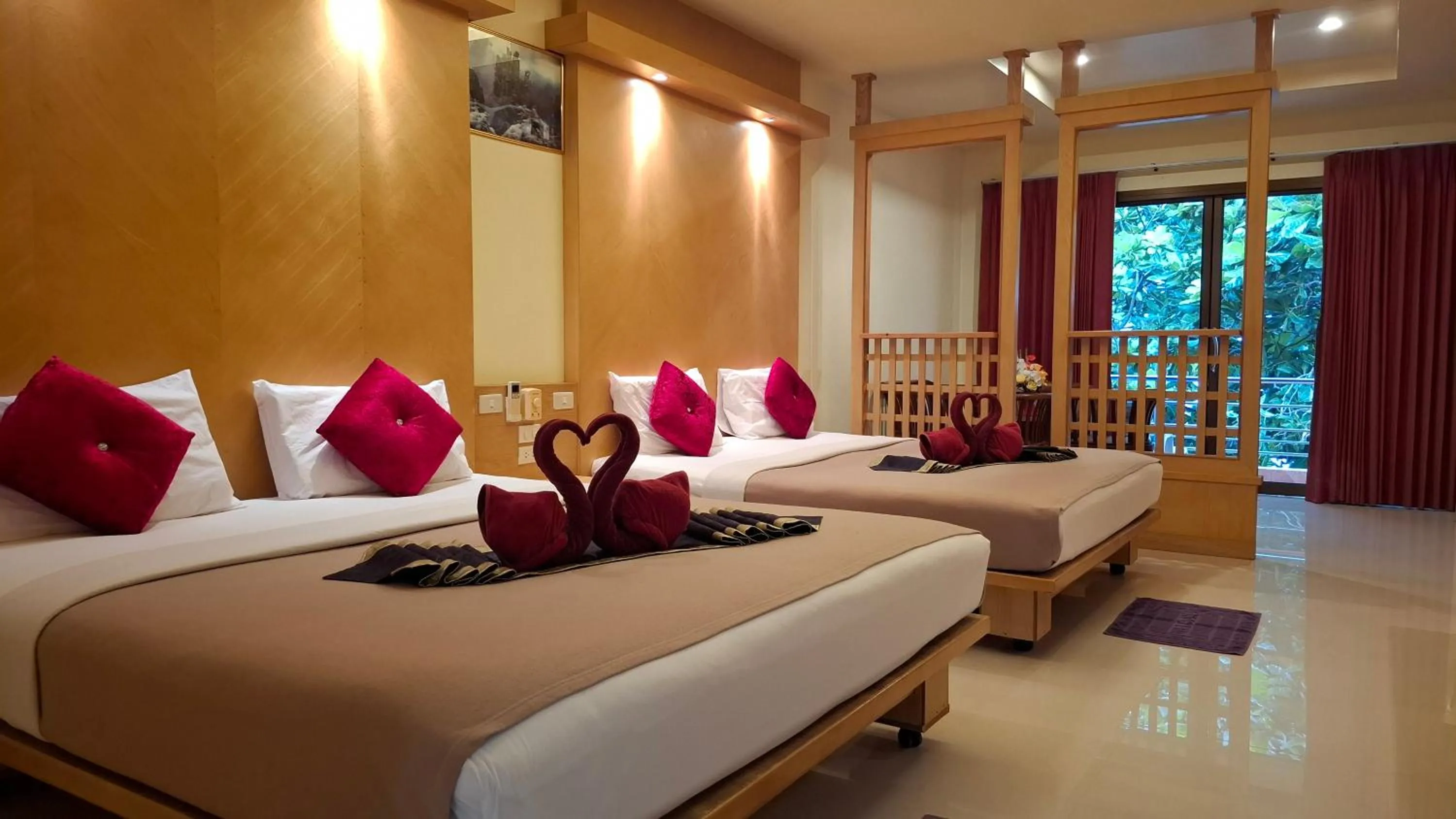 Bed in Lanta Summer House 1