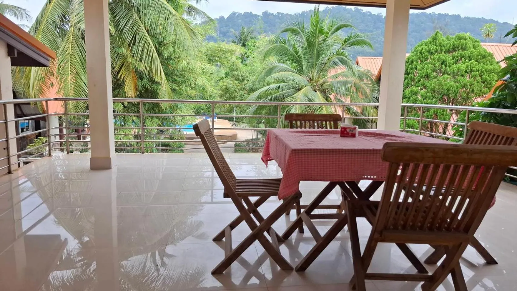 Balcony/Terrace in Lanta Summer House 1