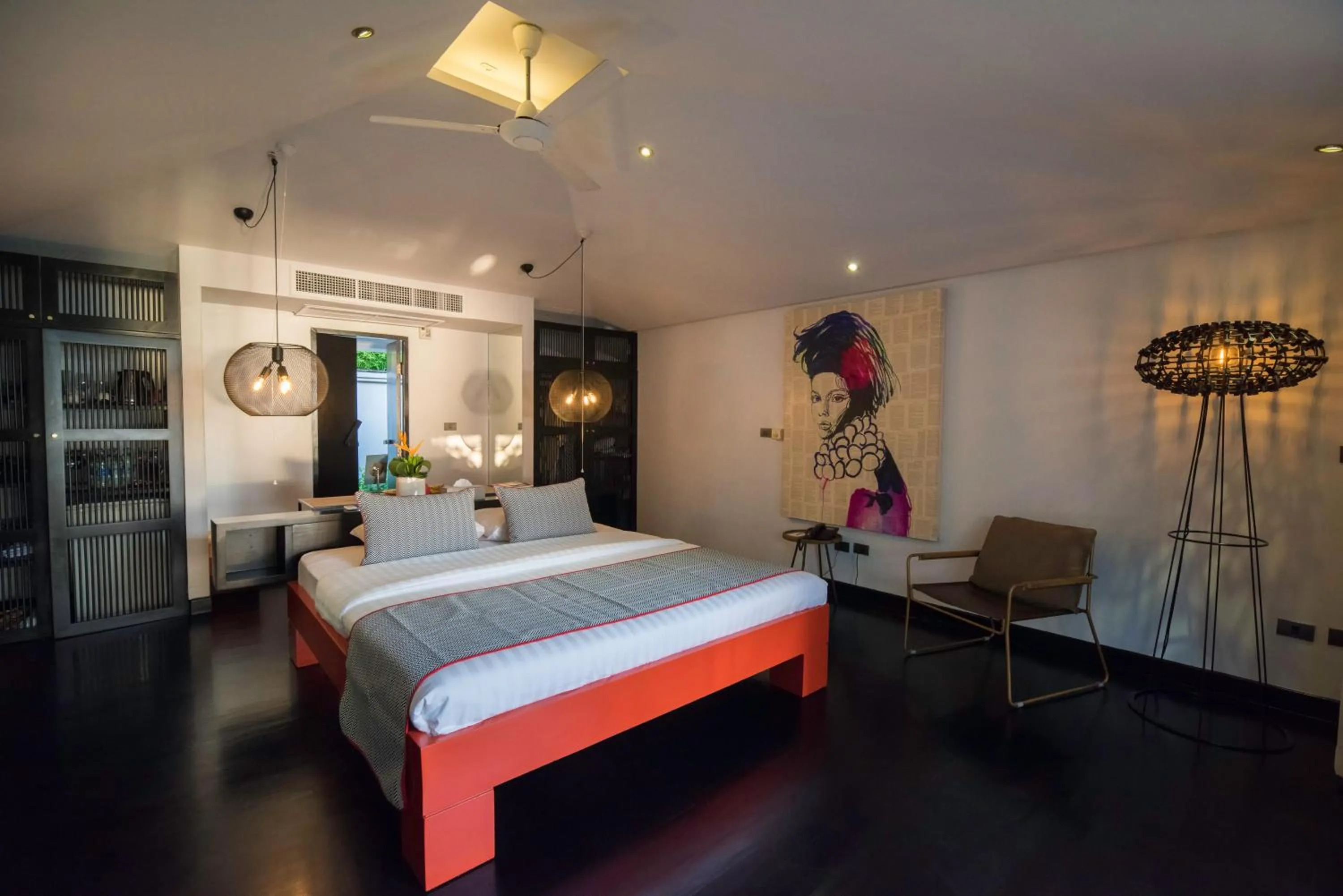 Photo of the whole room, Bed in The Sunset Beach Resort & Spa, Taling Ngam, Ko Samui