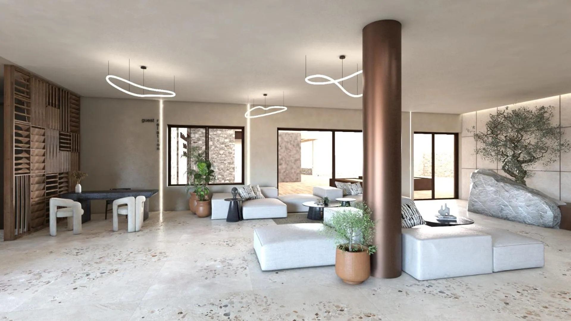 Lobby or reception in Elios Hill