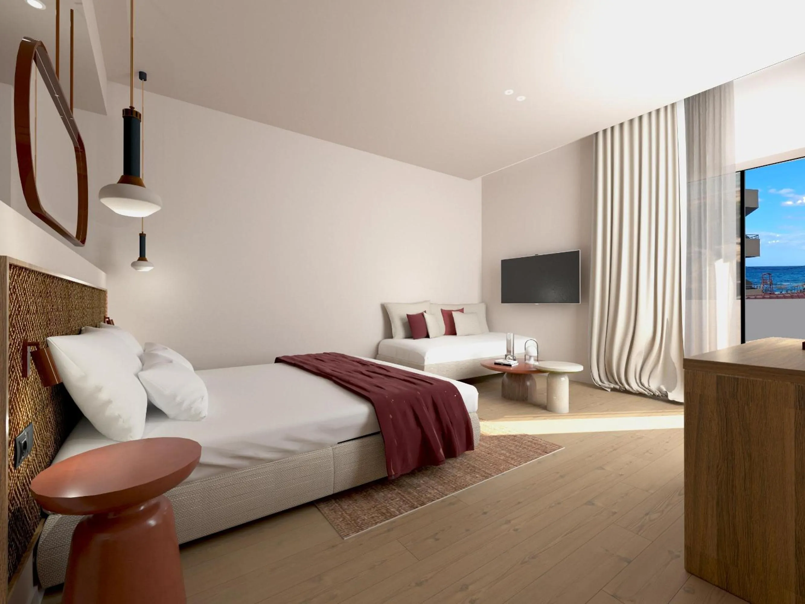 Photo of the whole room, Bed in Zeus Hotels Neptuno Beach