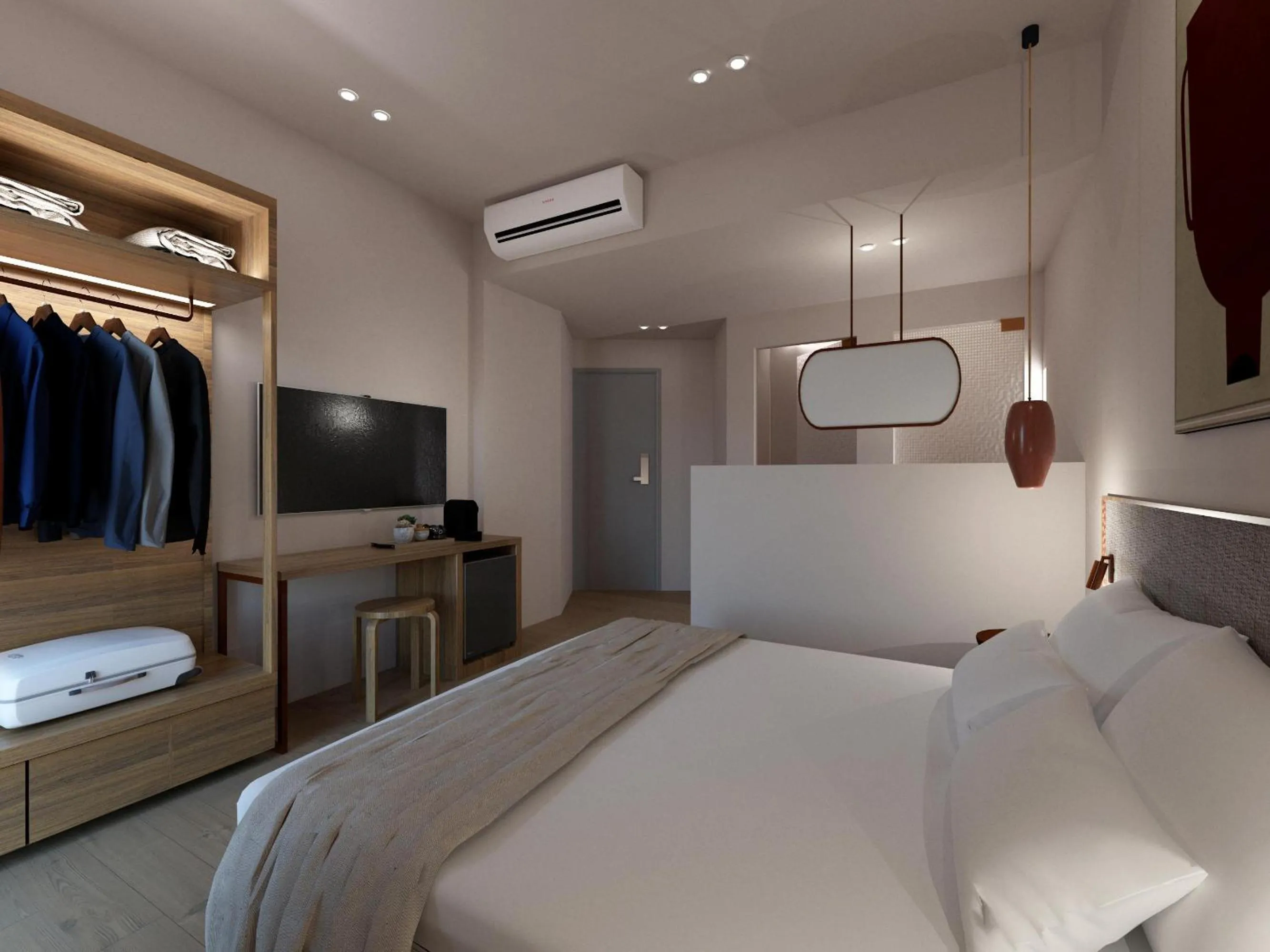 Photo of the whole room, Bed in Zeus Hotels Neptuno Beach