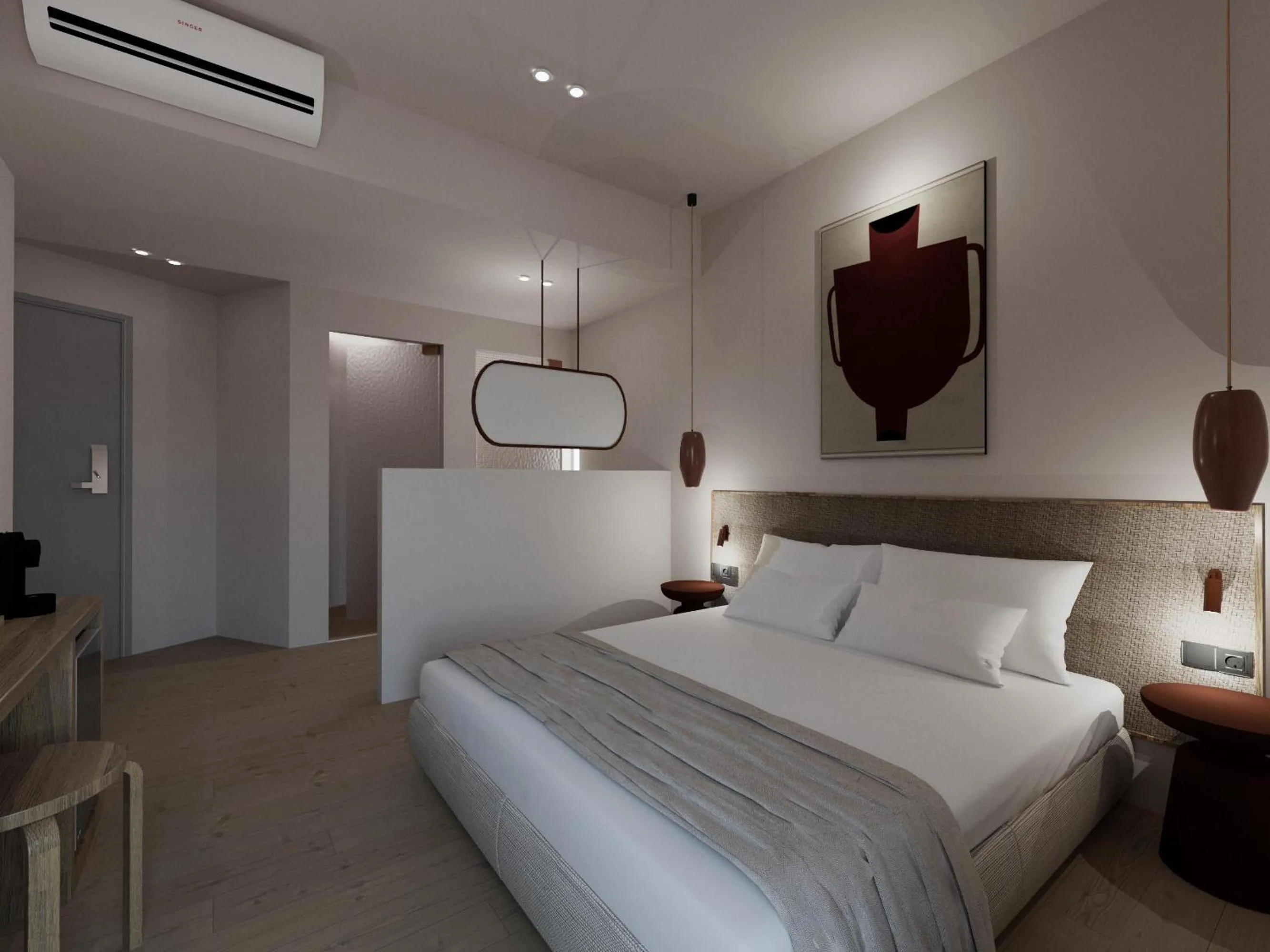 Photo of the whole room, Bed in Zeus Hotels Neptuno Beach