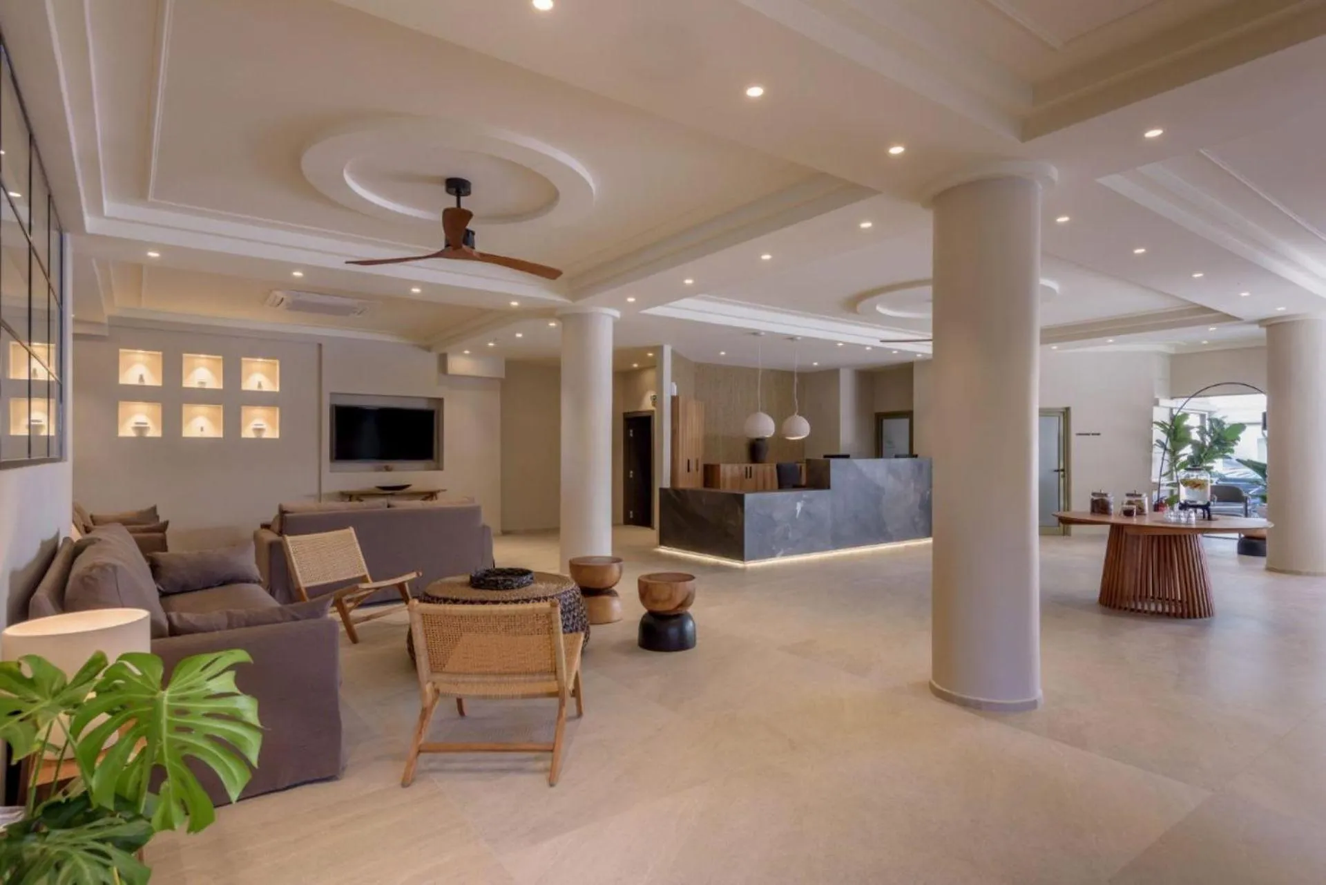 Lobby or reception in Zeus Hotels Neptuno Beach