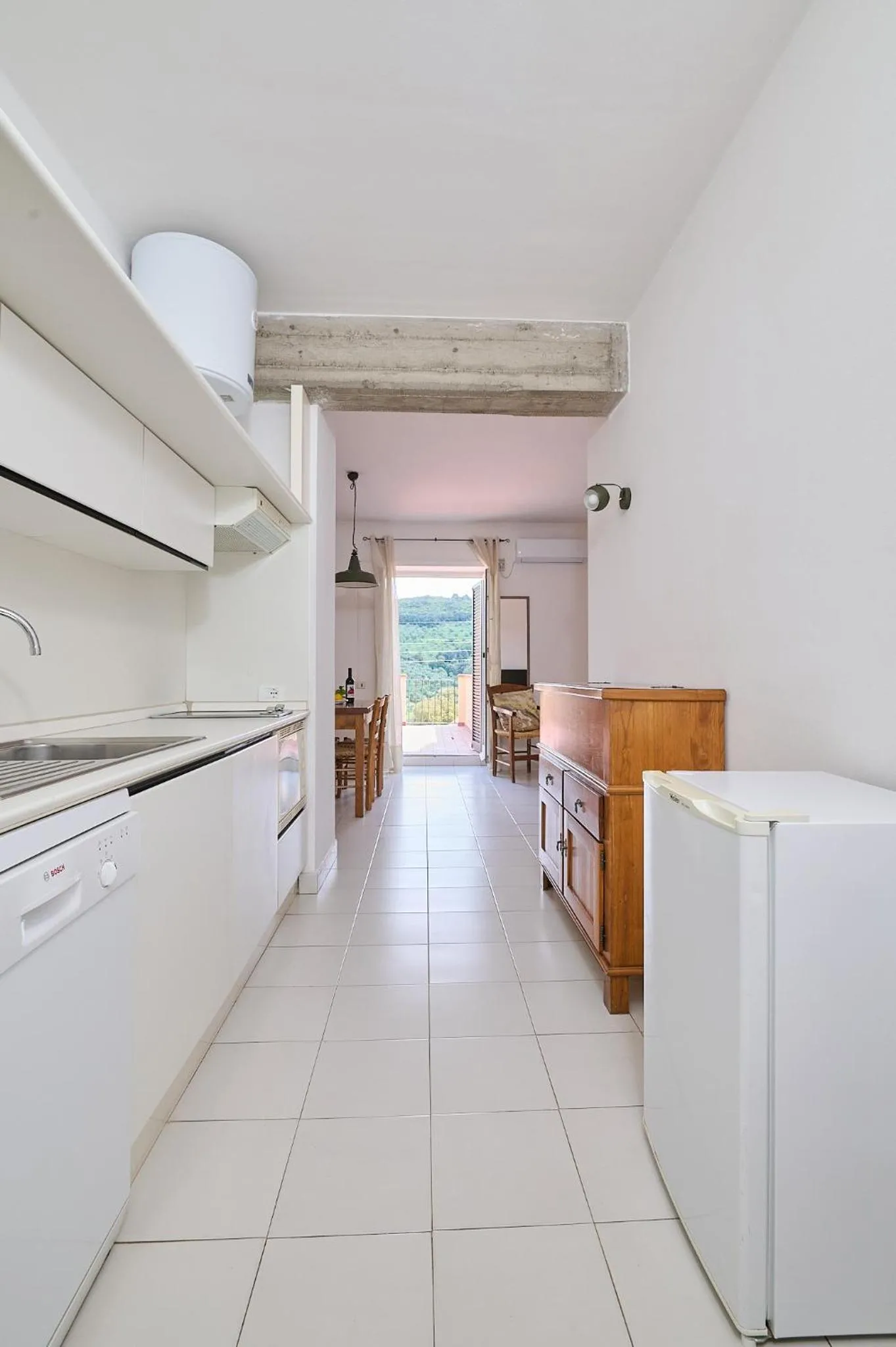 Kitchen or kitchenette in Il Chiostro Appartamenti & Suites