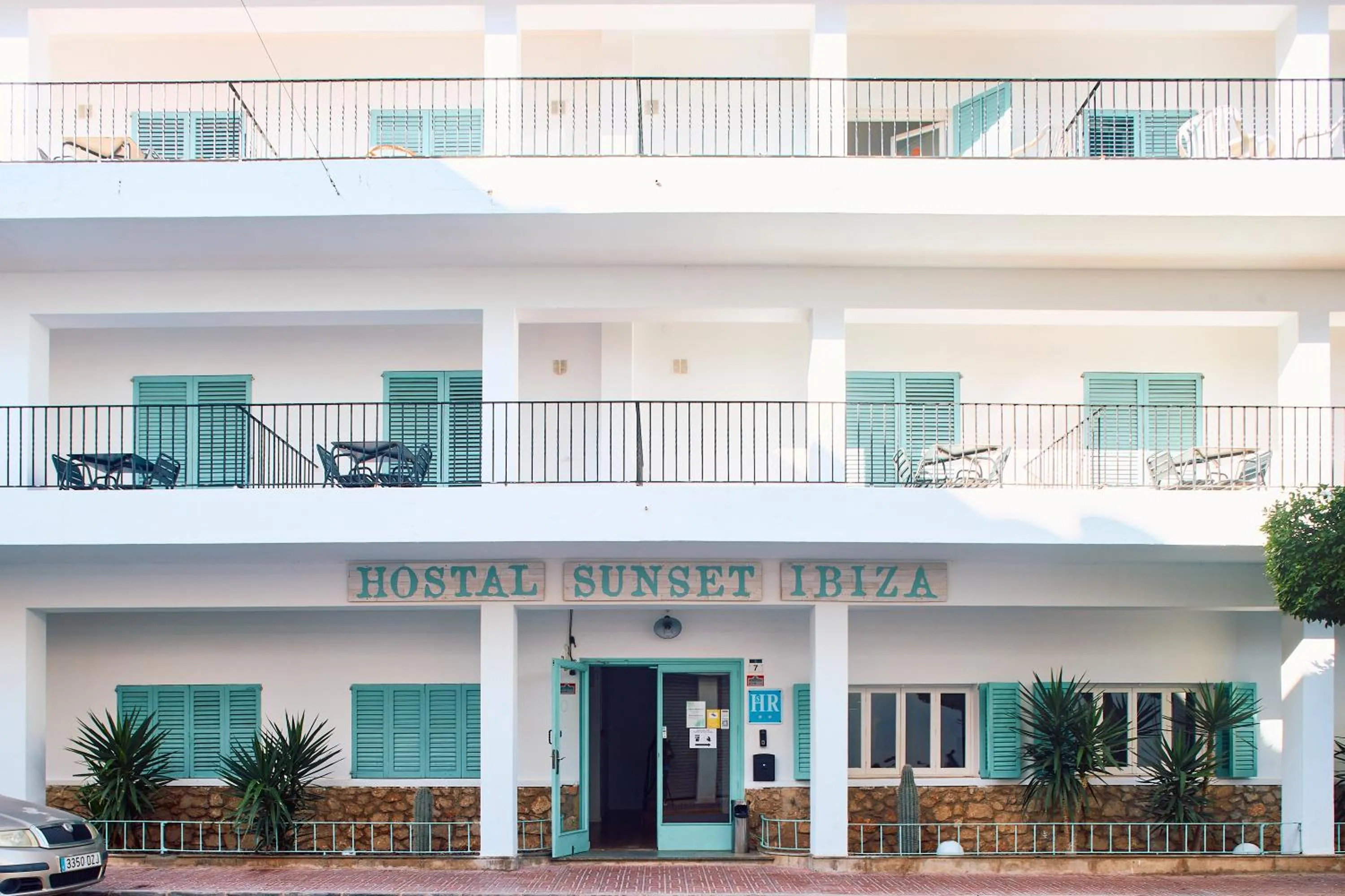 Property building in Hostal Sunset Ibiza