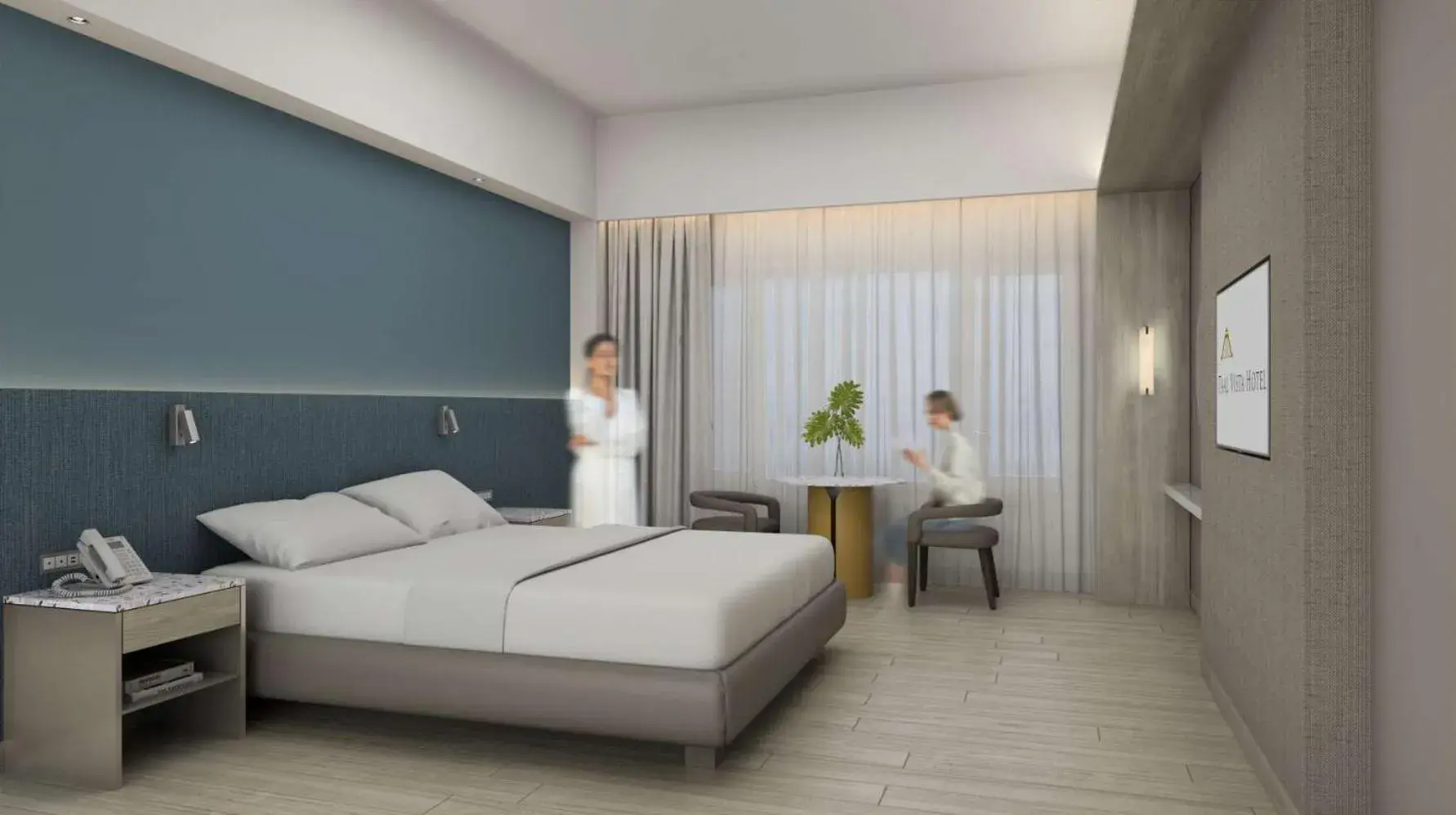 Deluxe King Room in Taal Vista Hotel Deluxe King Room in Taal Vista Hotel