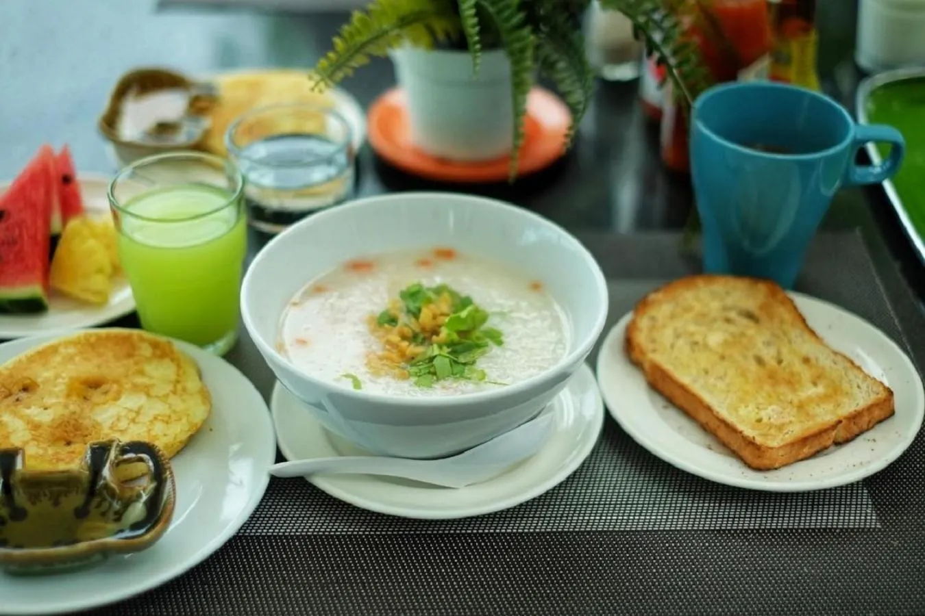 Breakfast in Koh Chang Cliff Beach Resort