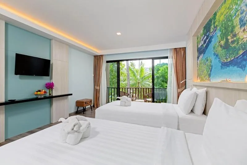 Bed in Duangjitt Resort and Spa - SHA Plus