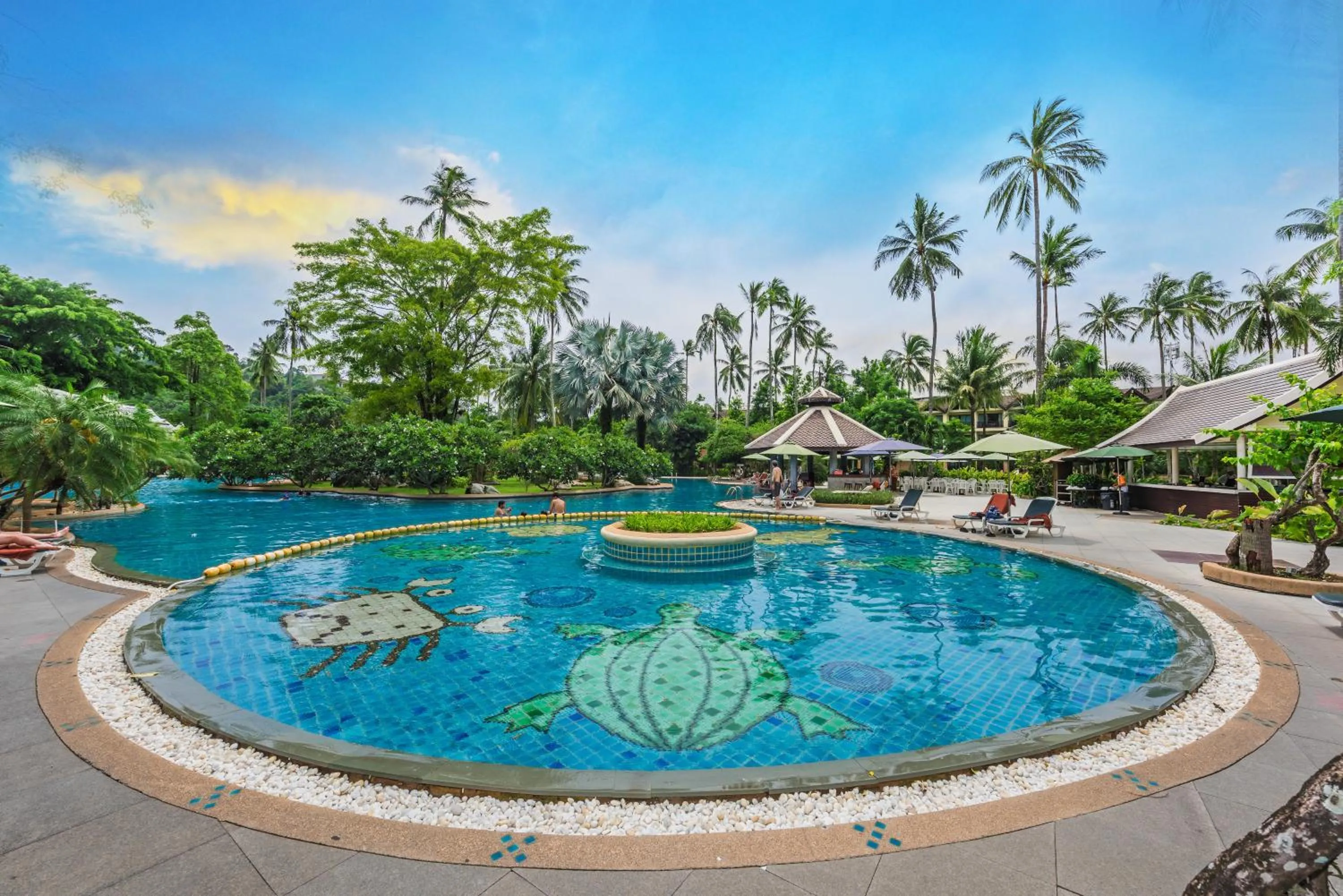 Natural landscape, Swimming Pool in Duangjitt Resort and Spa - SHA Plus