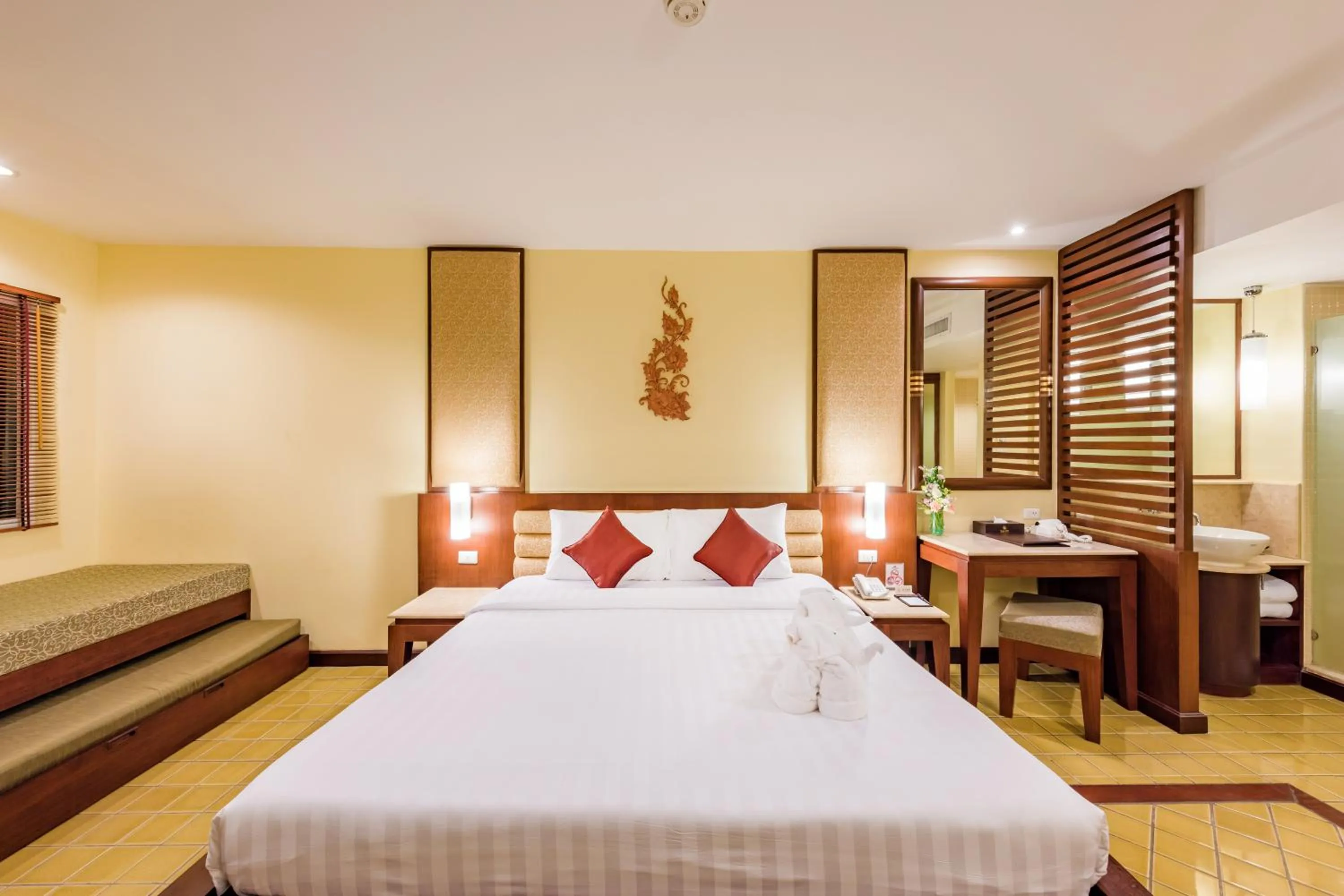 Bedroom in Duangjitt Resort and Spa - SHA Plus