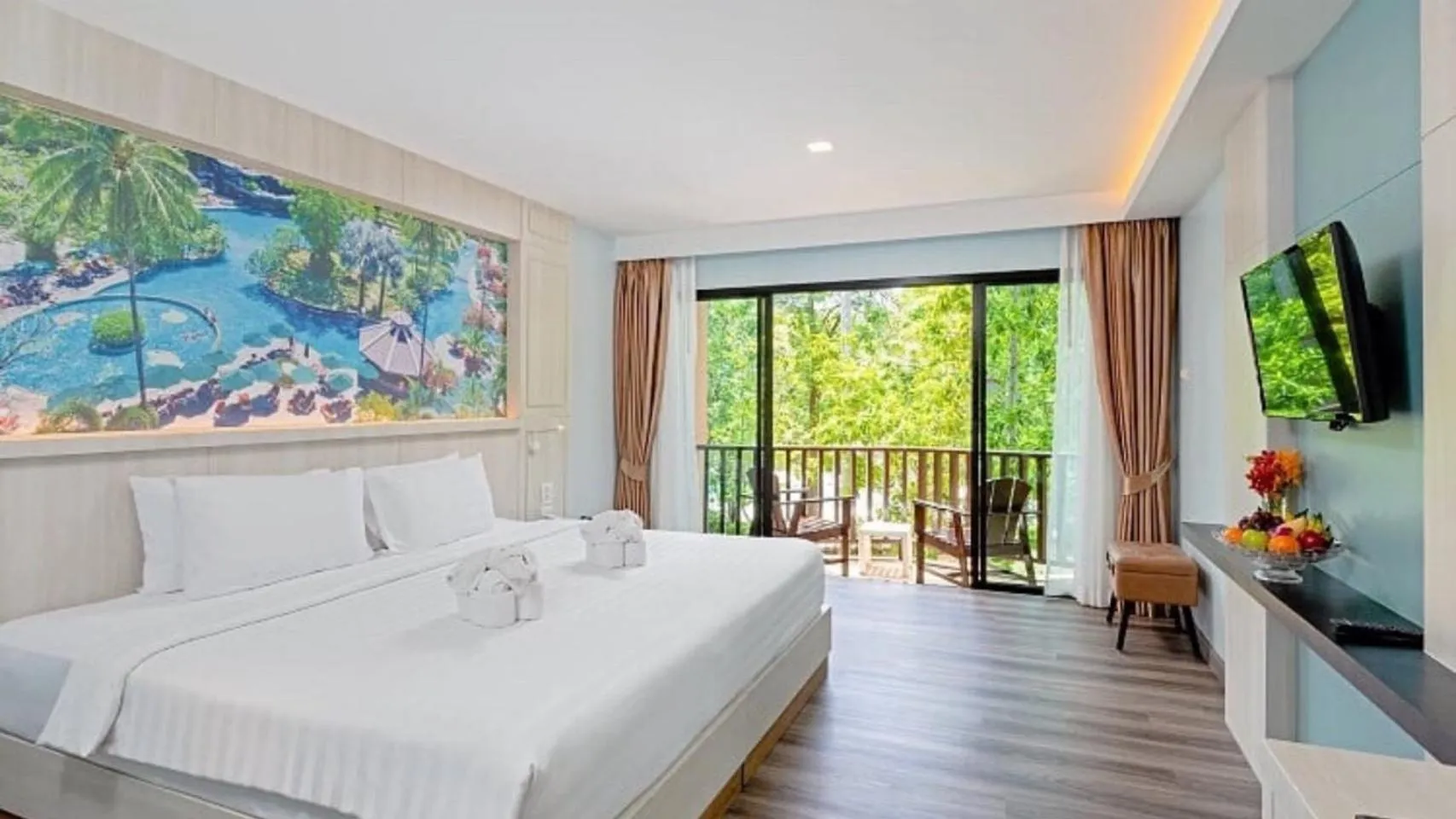 Bedroom in Duangjitt Resort and Spa - SHA Plus