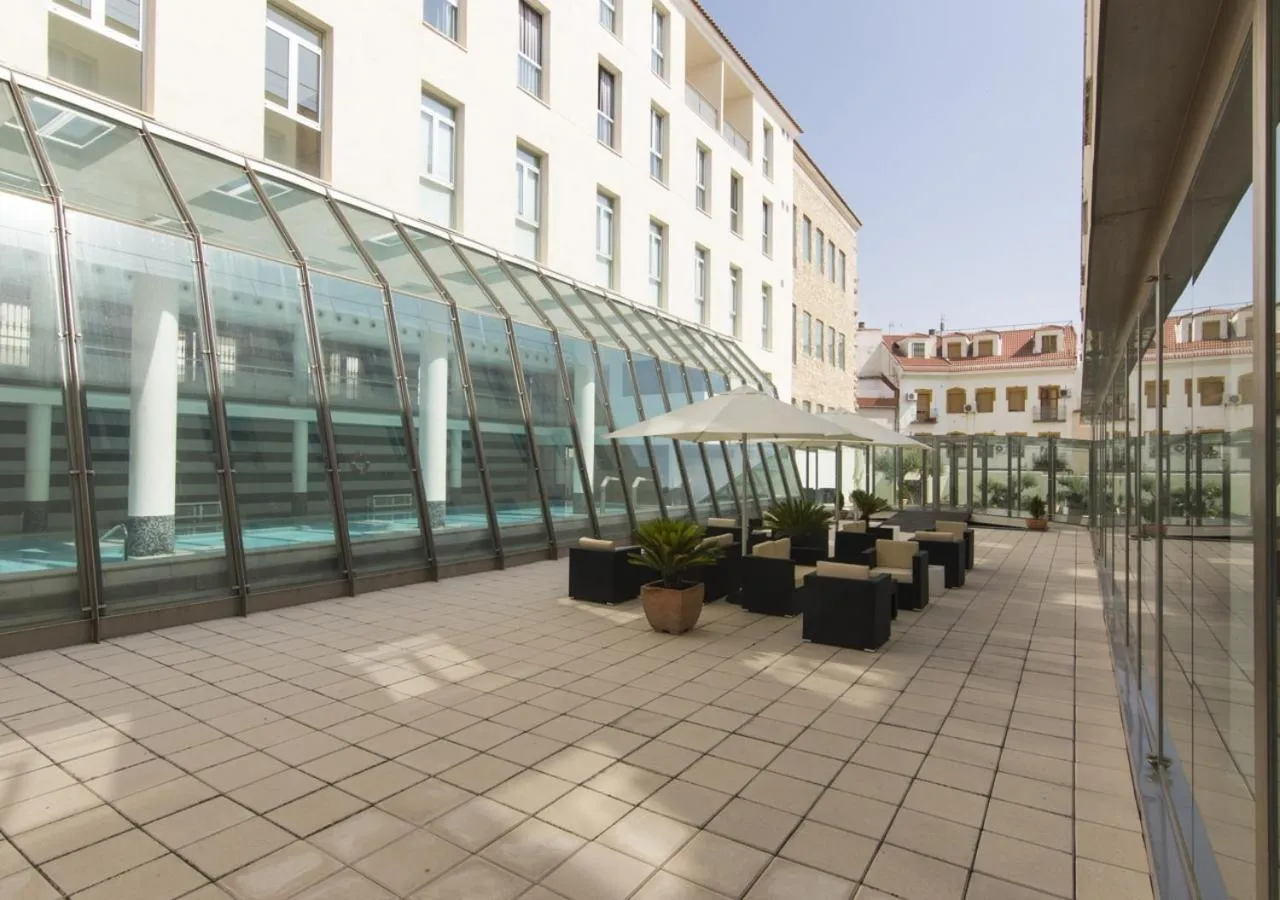 Patio in Albergue Inturjoven Jaen