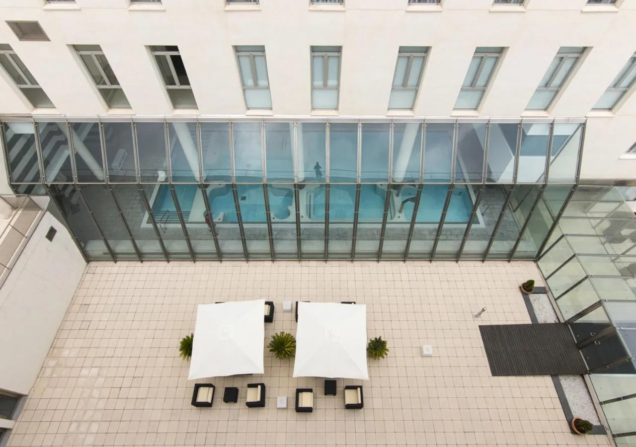 Patio in Albergue Inturjoven Jaen