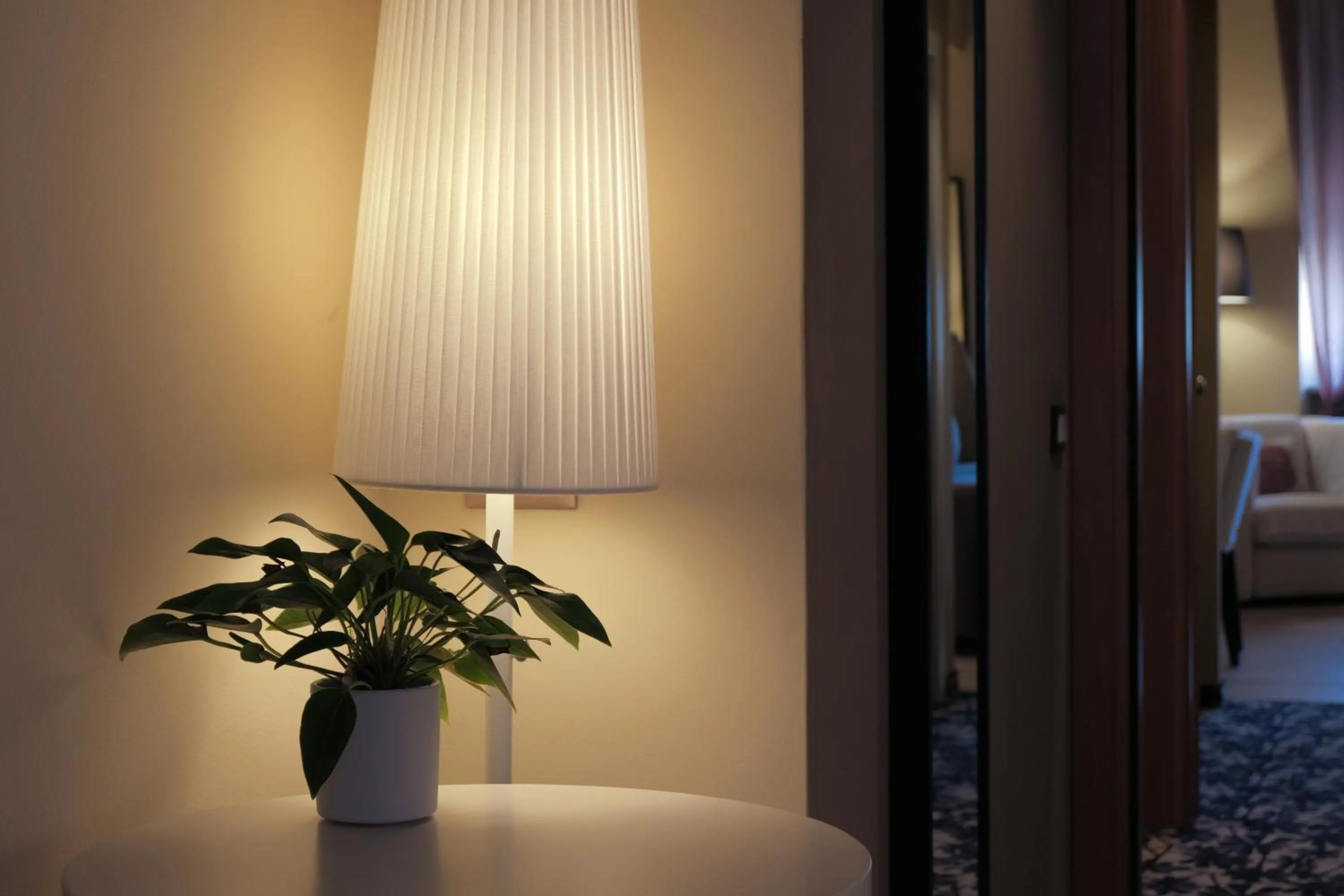 Decorative detail, Bed in Hotel Liberty