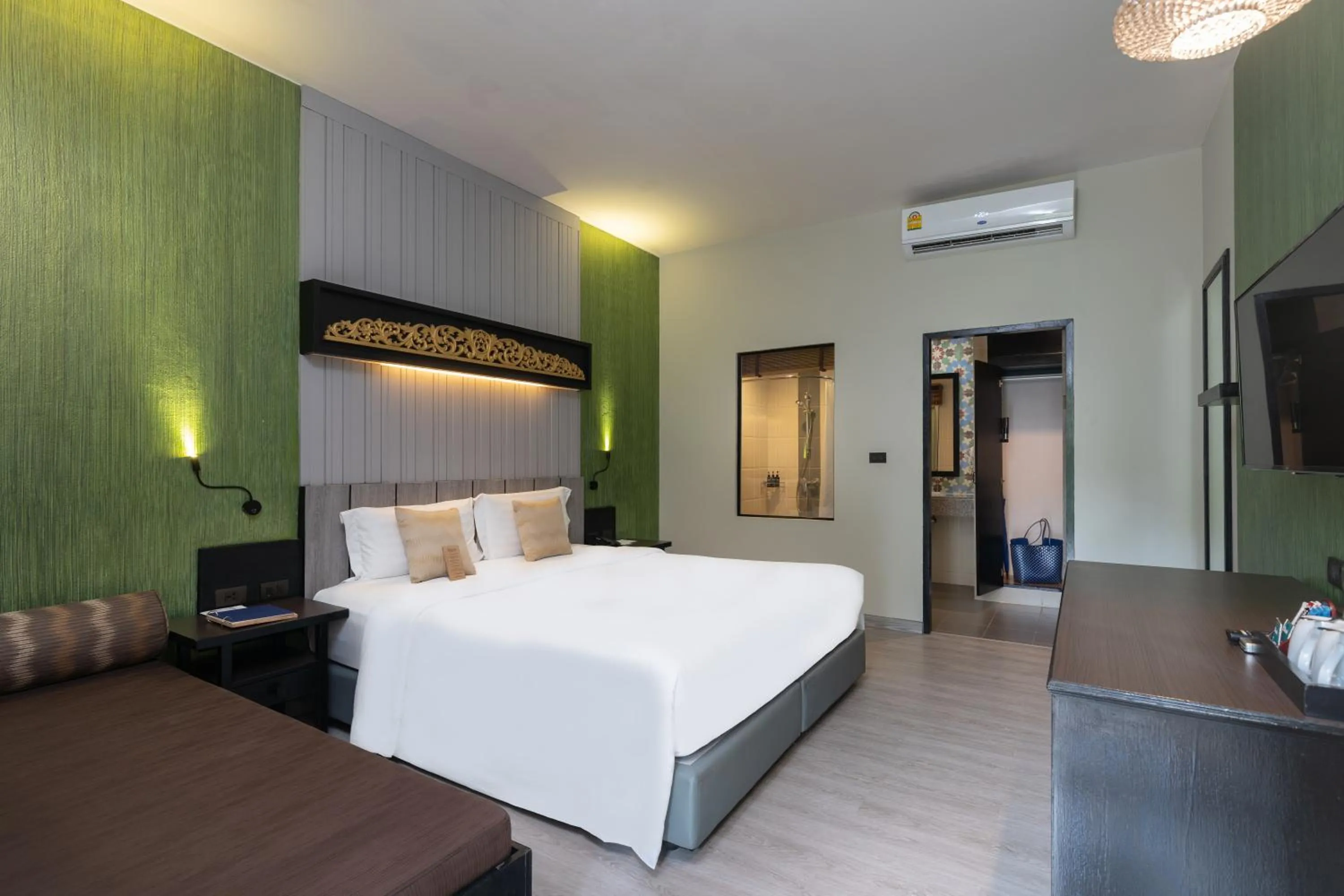 Bedroom, Bed in Deevana Patong Resort & Spa