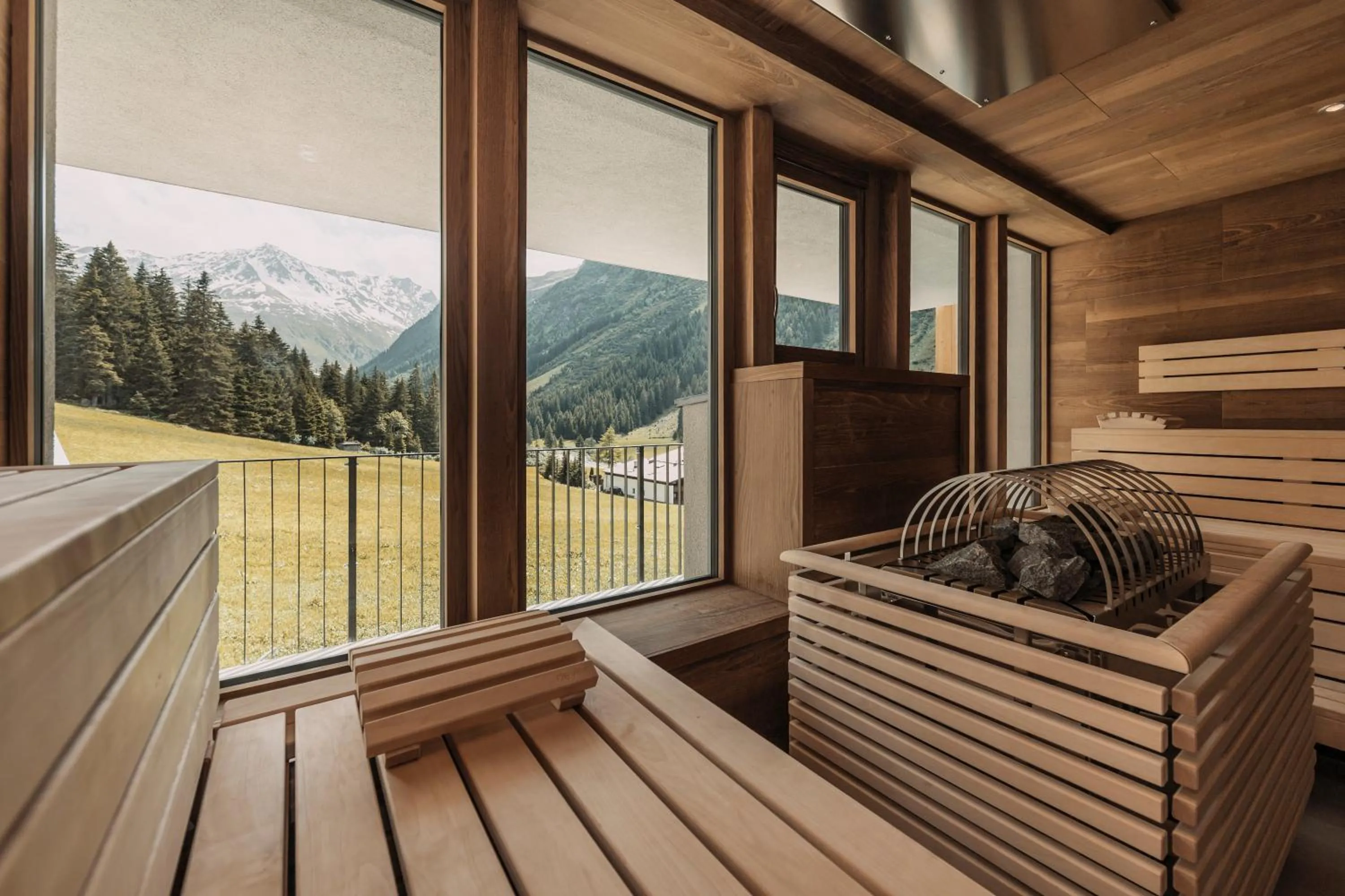 Sauna in Alpine Resort Sportalm