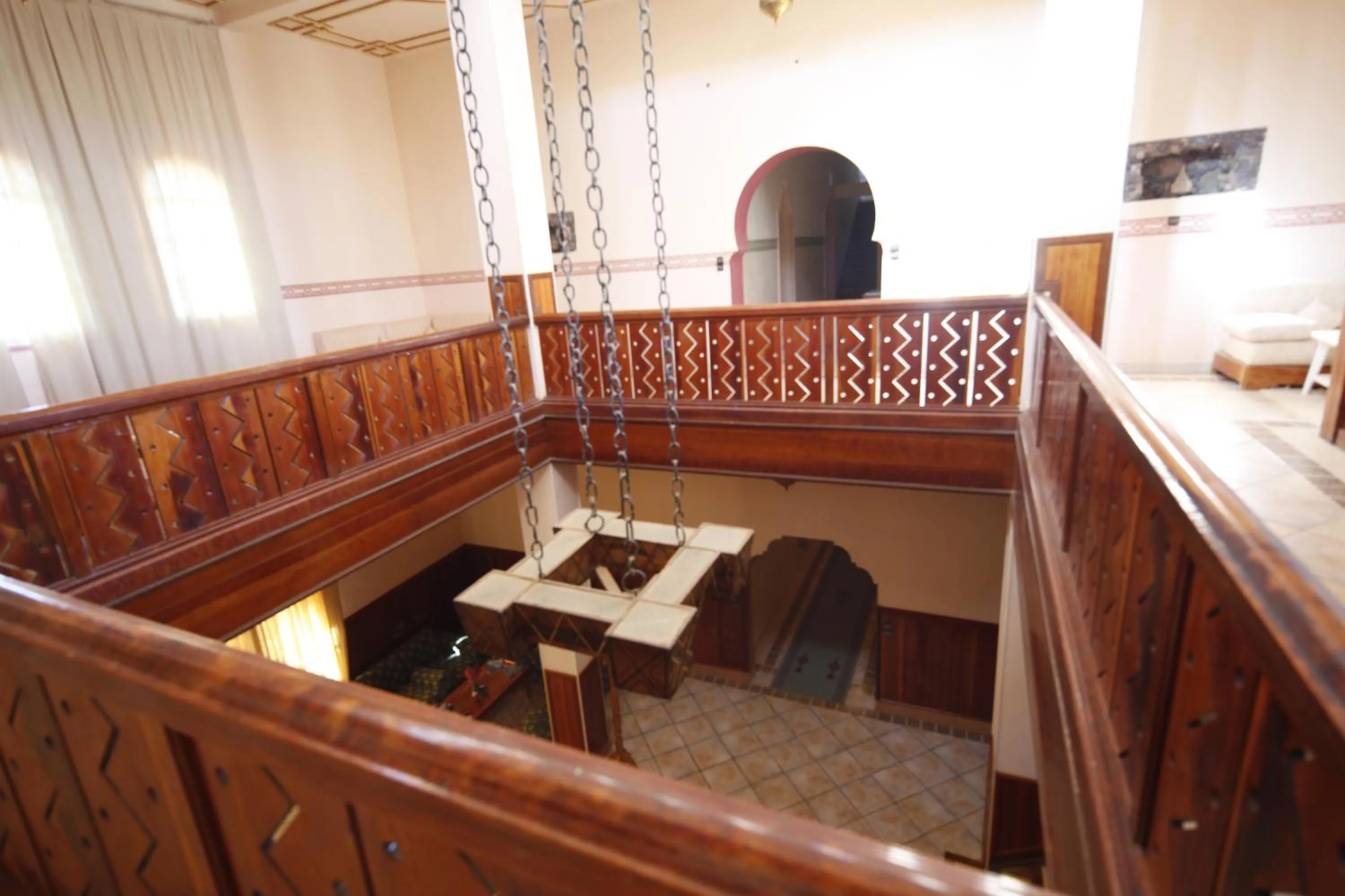 Decorative detail in Hôtel Le Tinsouline