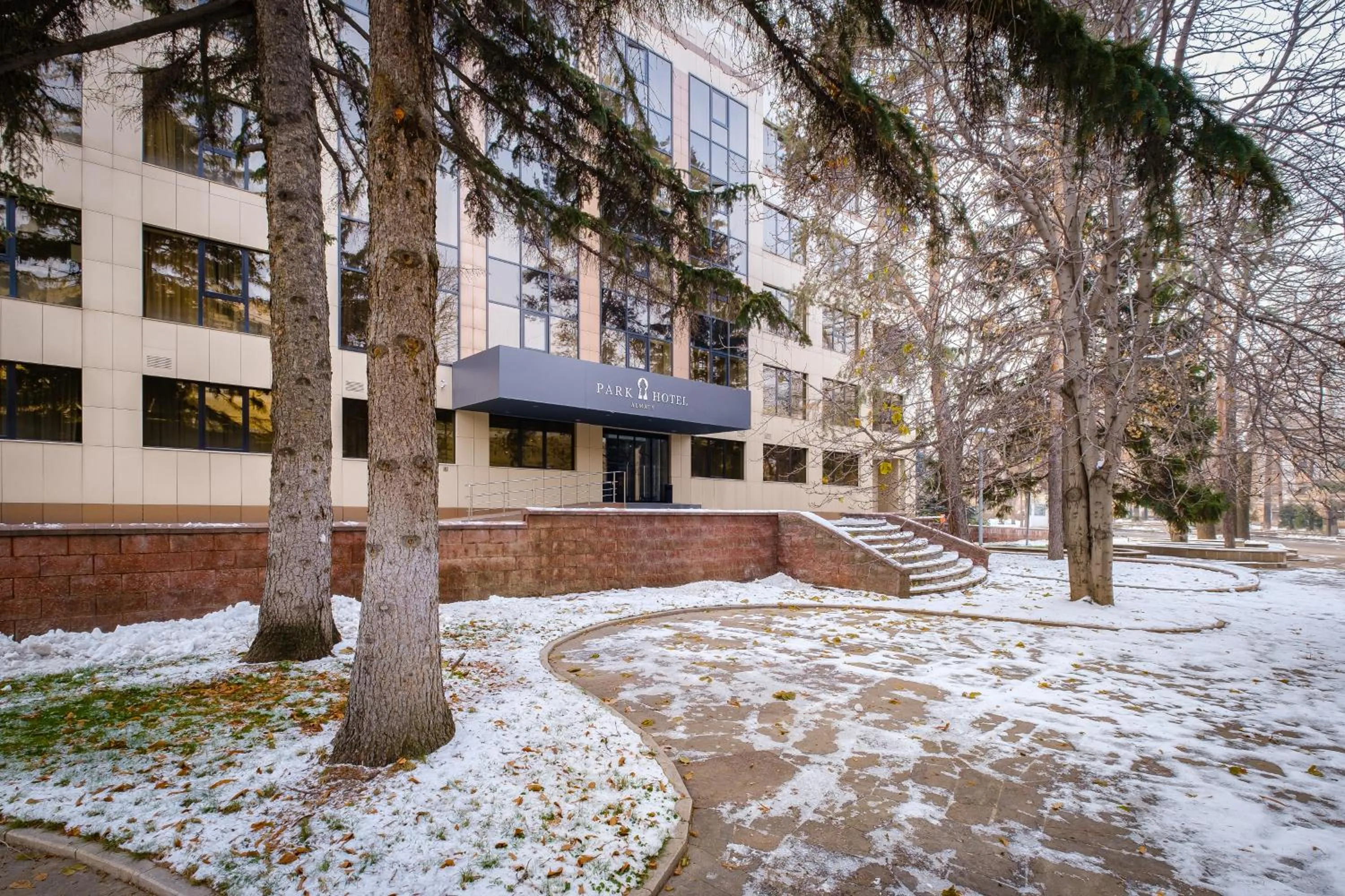 Property building in Park Hotel Almaty