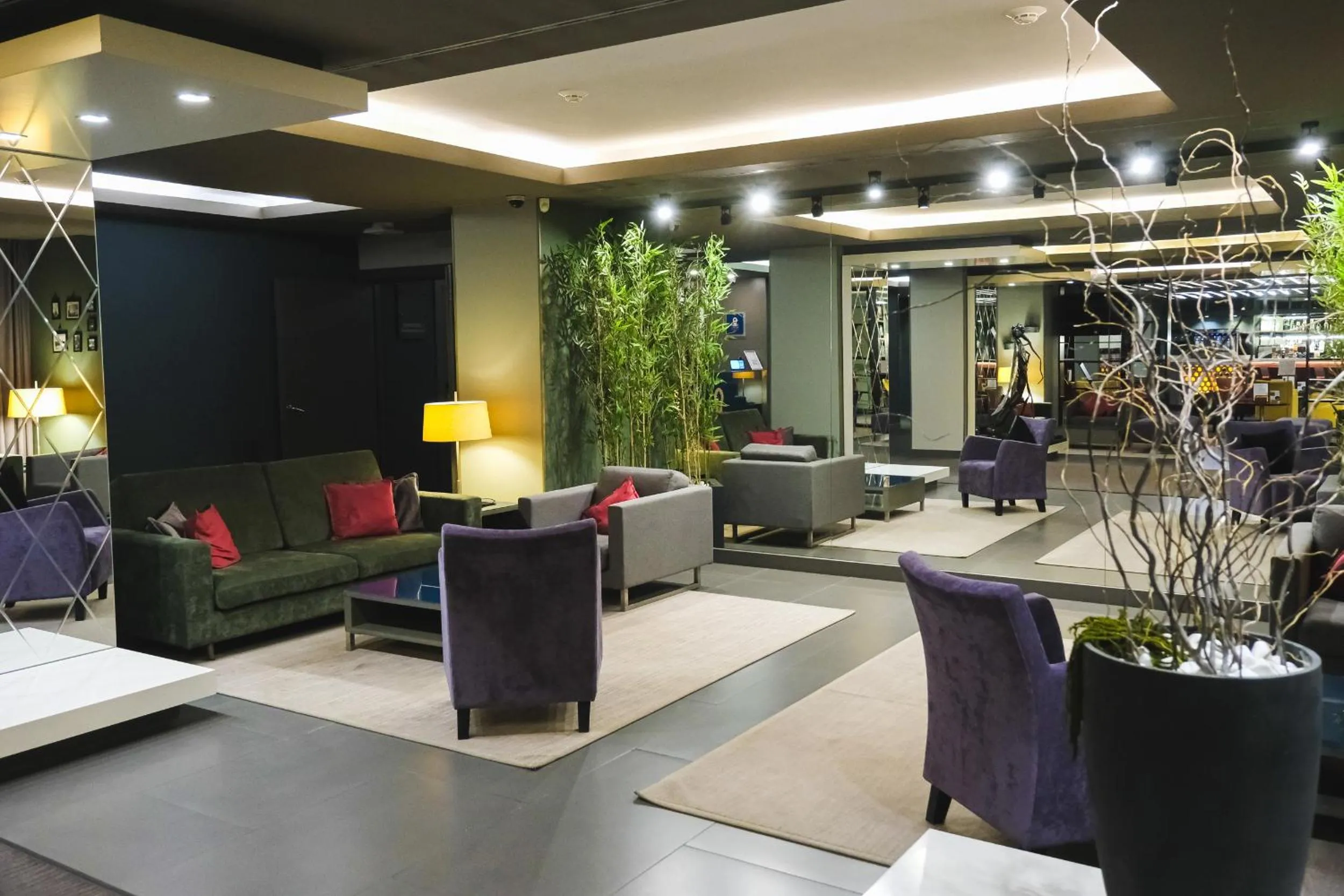 Lobby or reception in Park Hotel Almaty