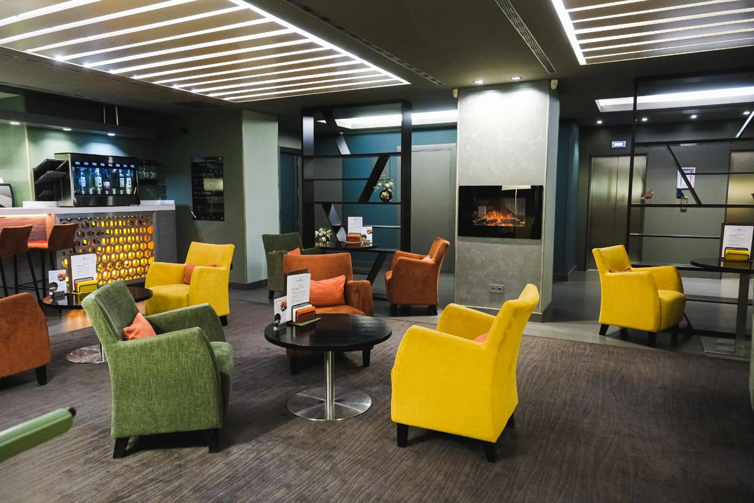 Lobby or reception in Park Hotel Almaty