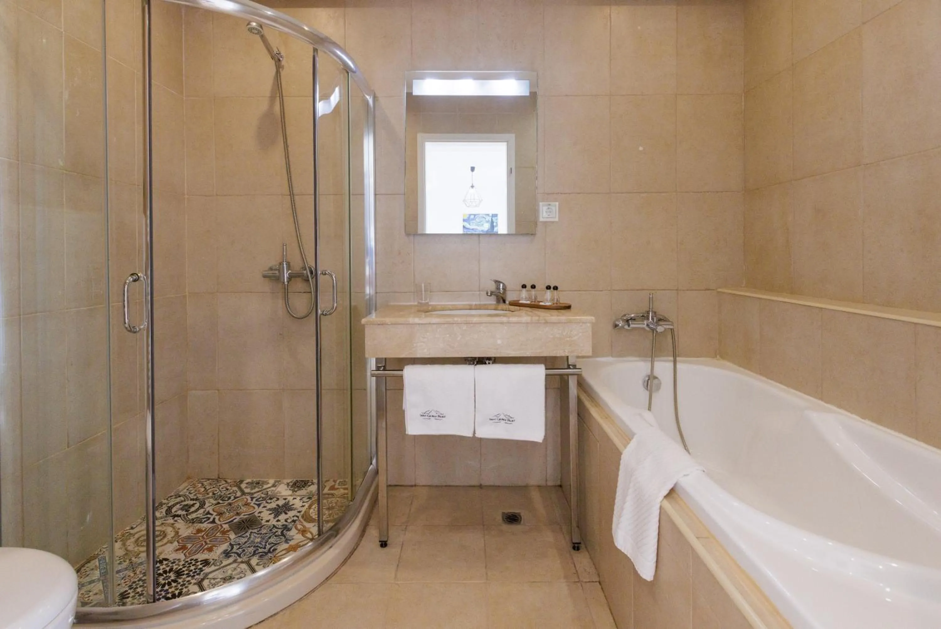 Bathroom in Saint George Palace Aparthotel