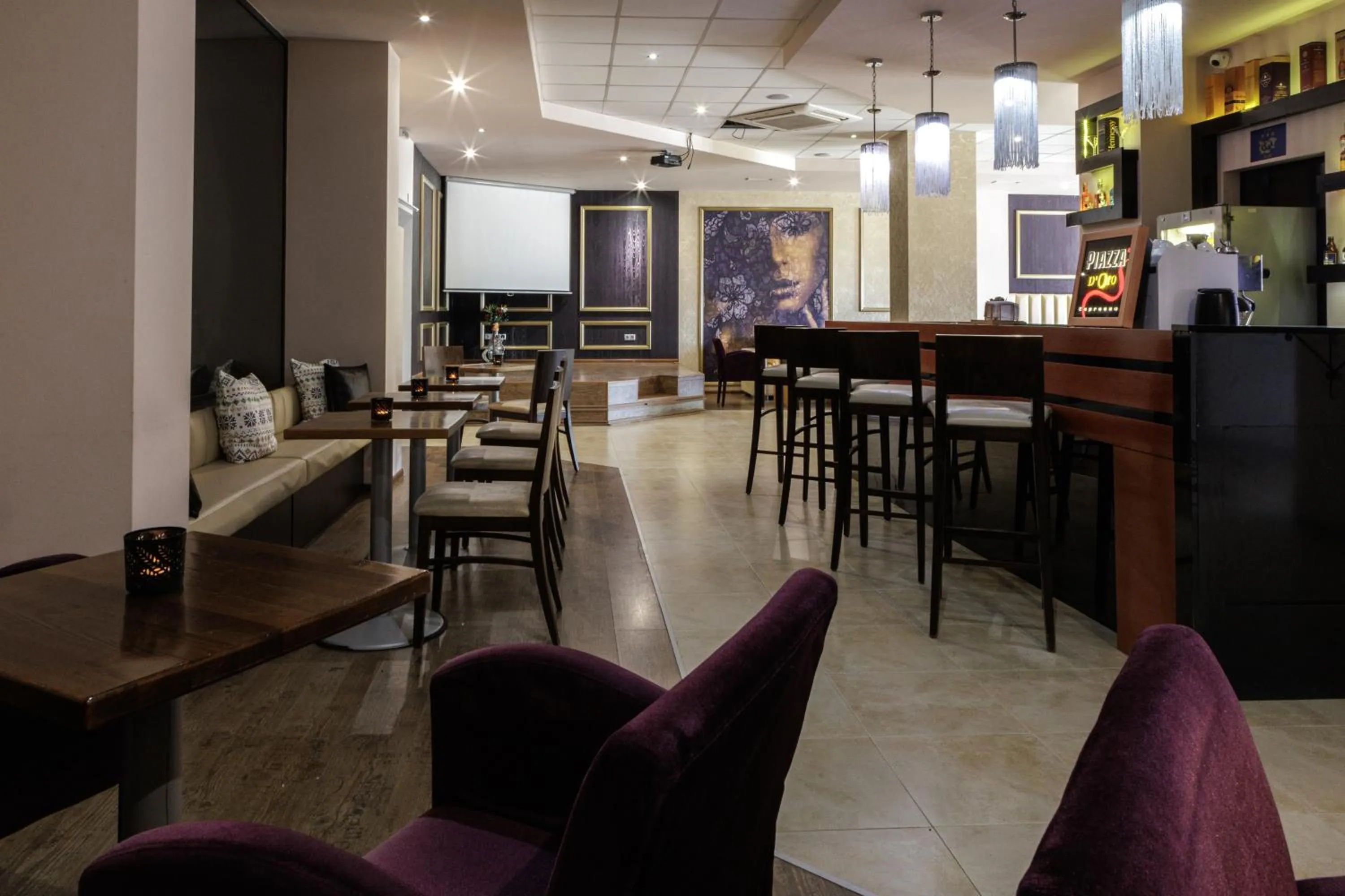 Lounge or bar in Saint George Palace Aparthotel