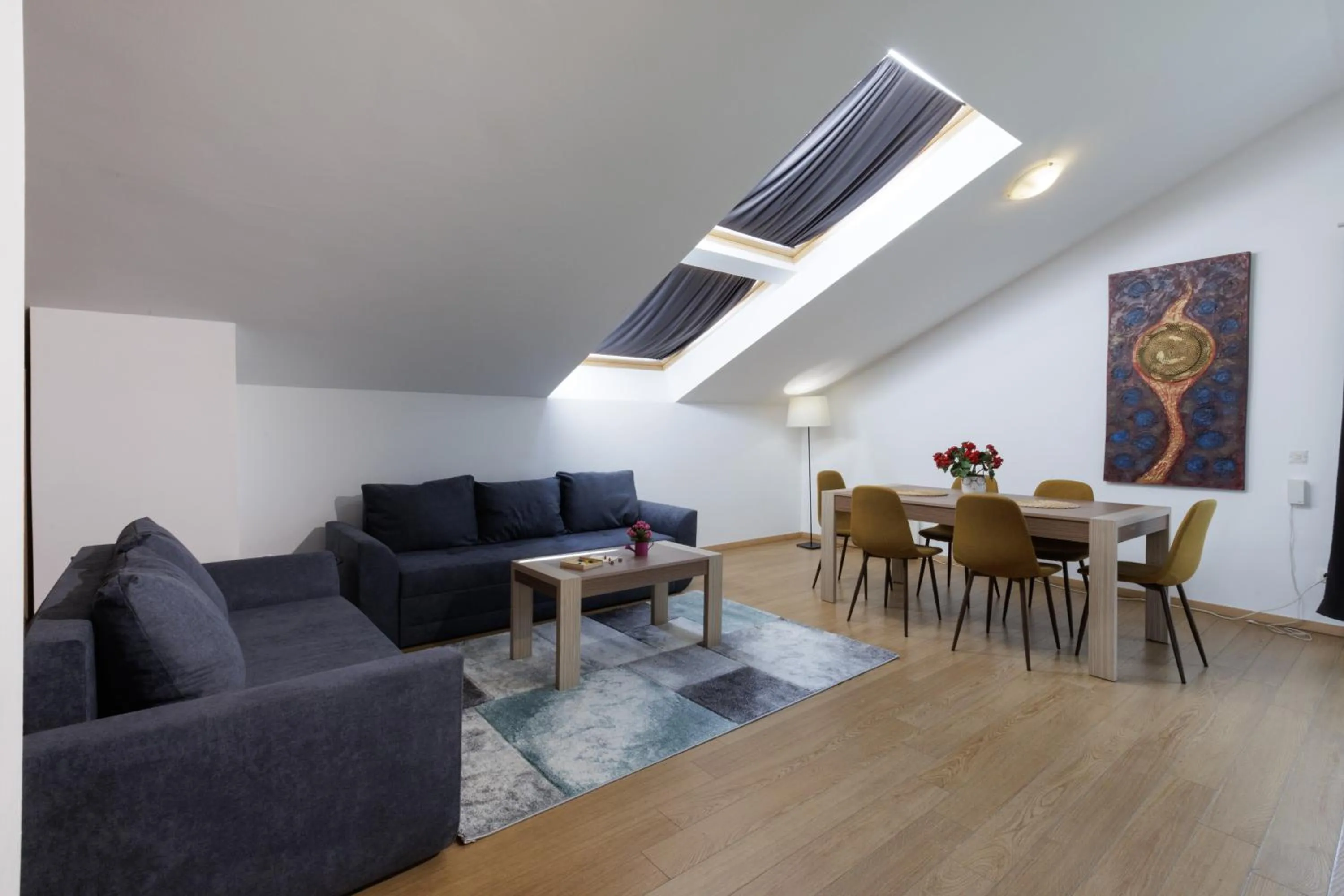 Living room in Saint George Palace Aparthotel