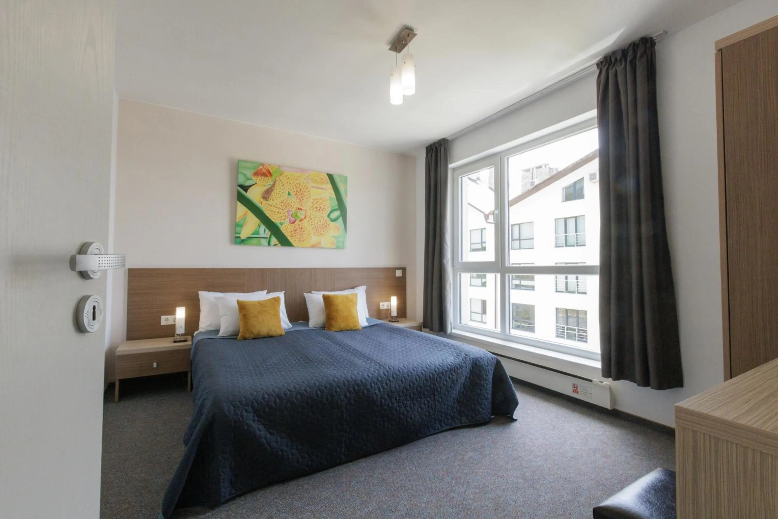 Bedroom, Bed in Saint George Palace Aparthotel