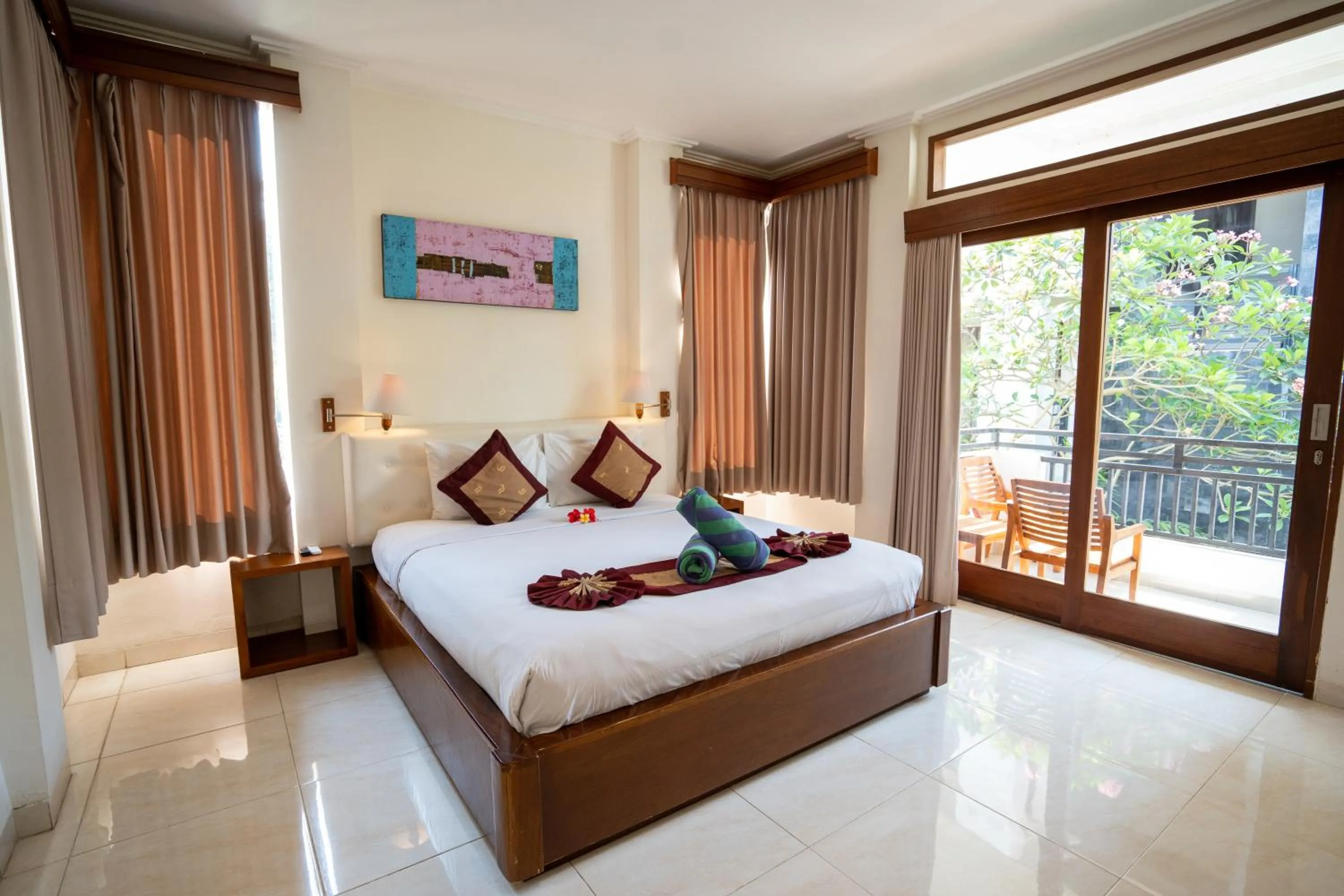 Bed in Baleka Resort & Spa