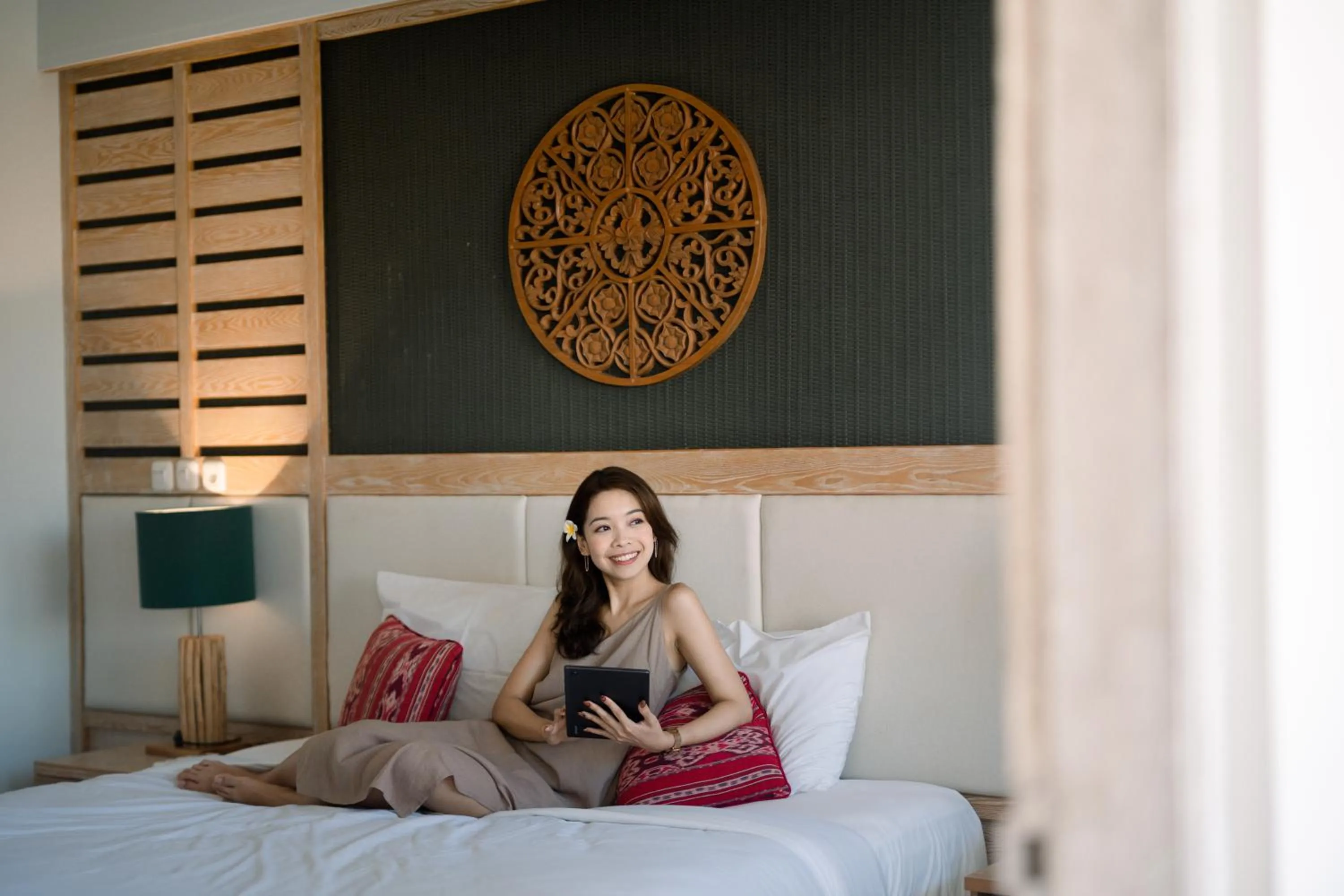 Bed in Baleka Resort & Spa