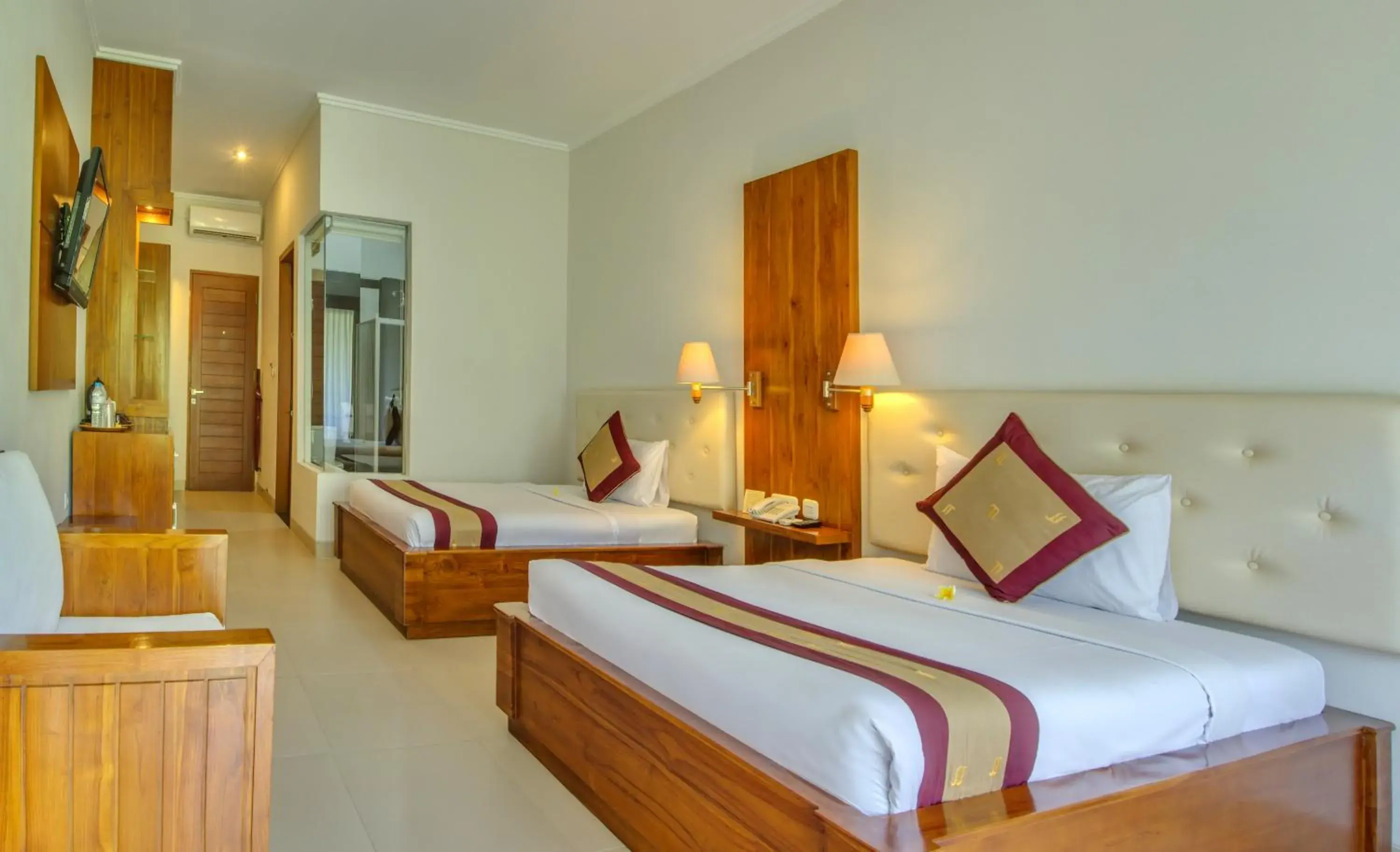 Deluxe Room Twin Bed in Baleka Resort & Spa Deluxe Room Twin Bed in Baleka Resort & Spa