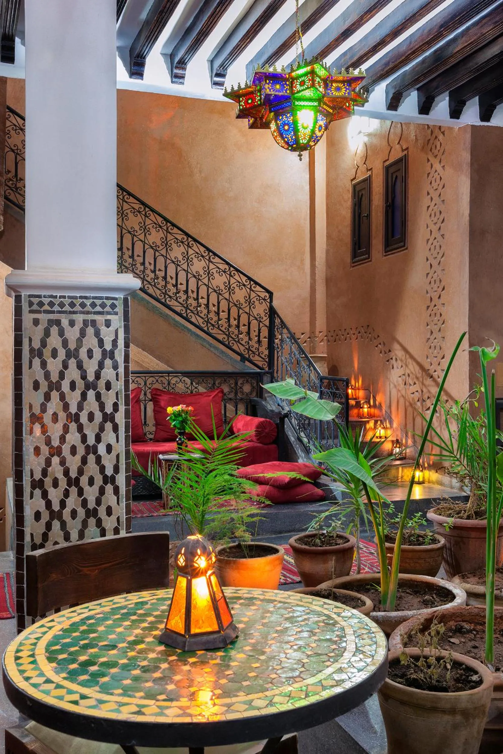 Decorative detail in Hotel Azoul