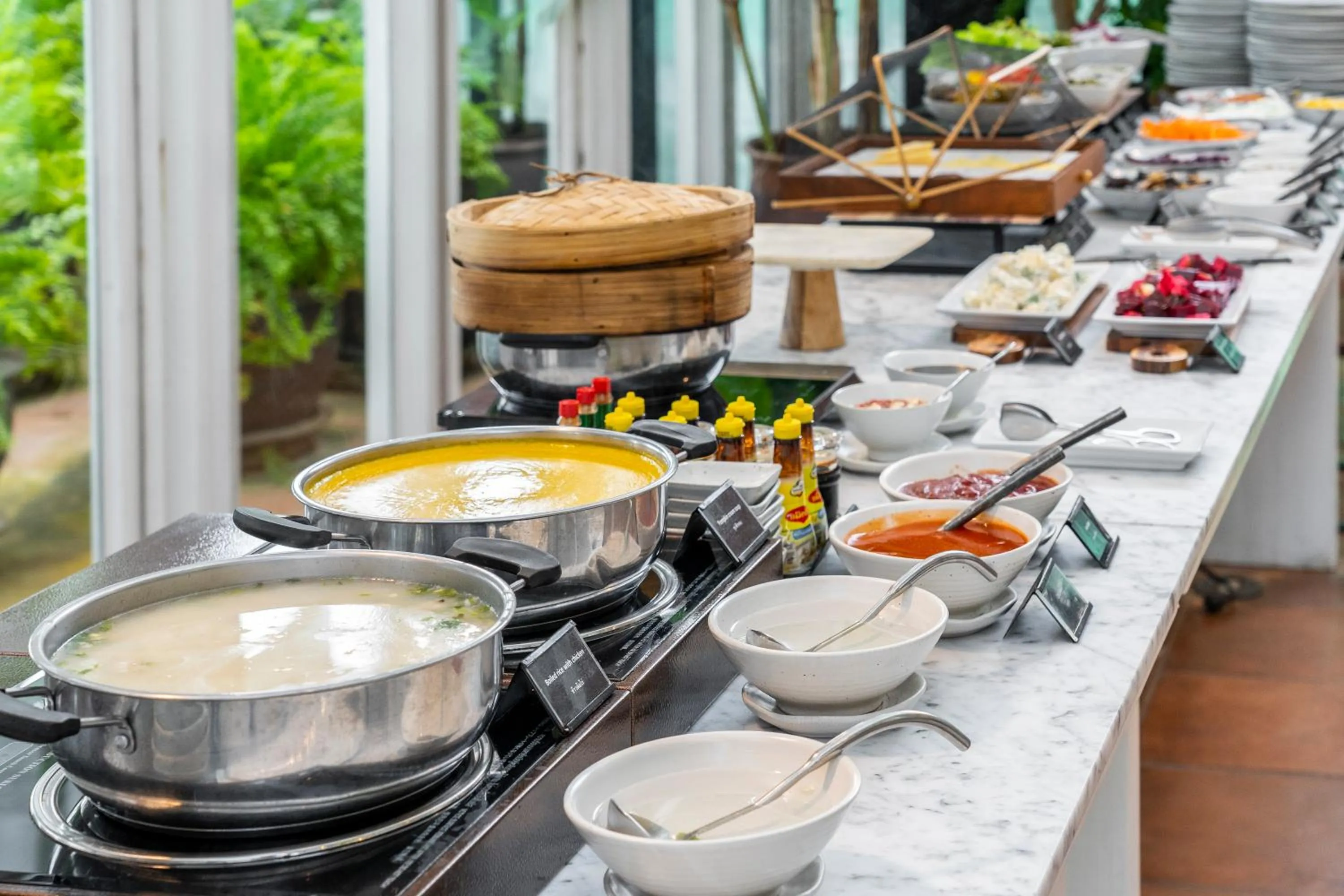 Breakfast in Putahracsa Hua Hin