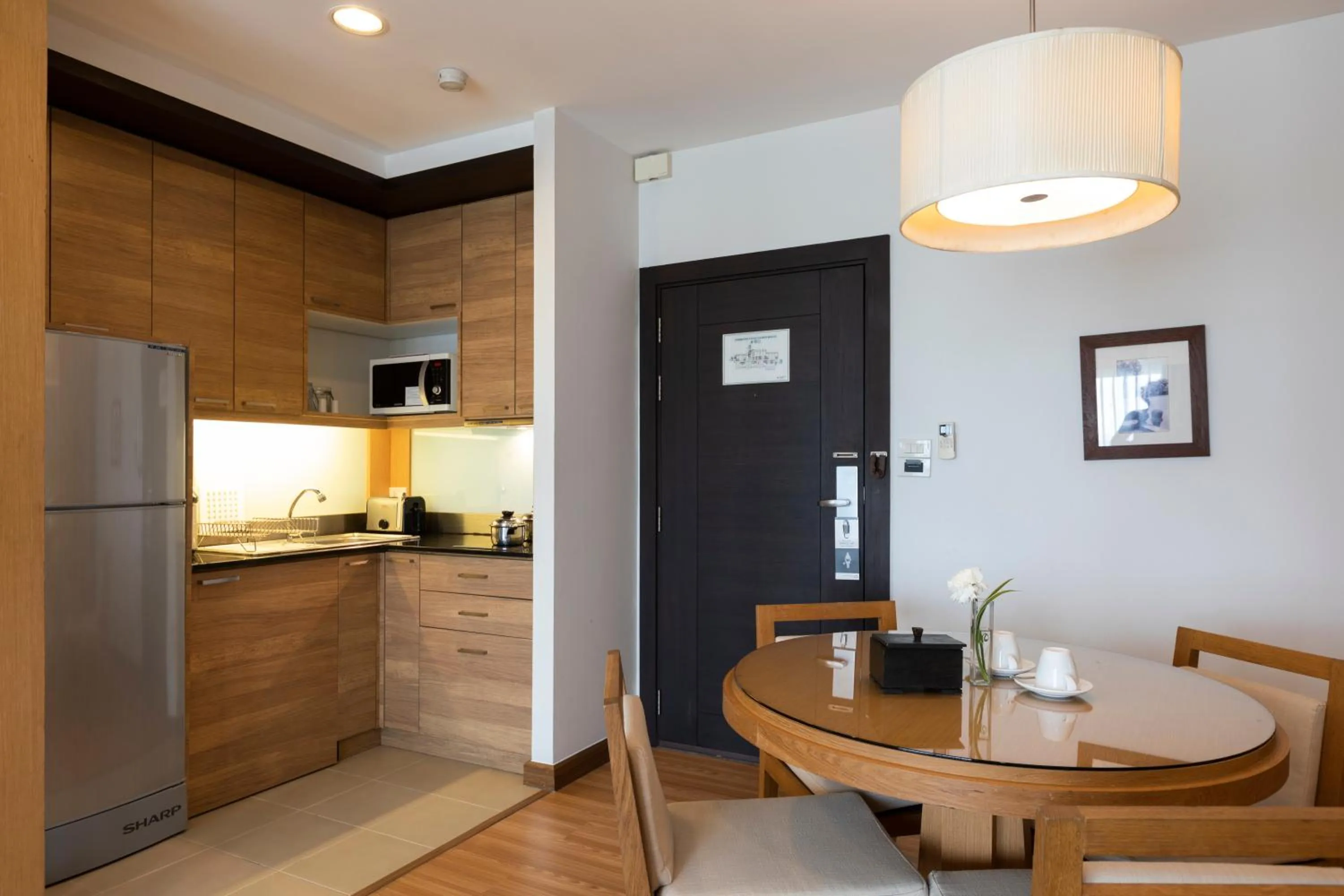 Kitchen or kitchenette in Kantary Hotel Kabinburi