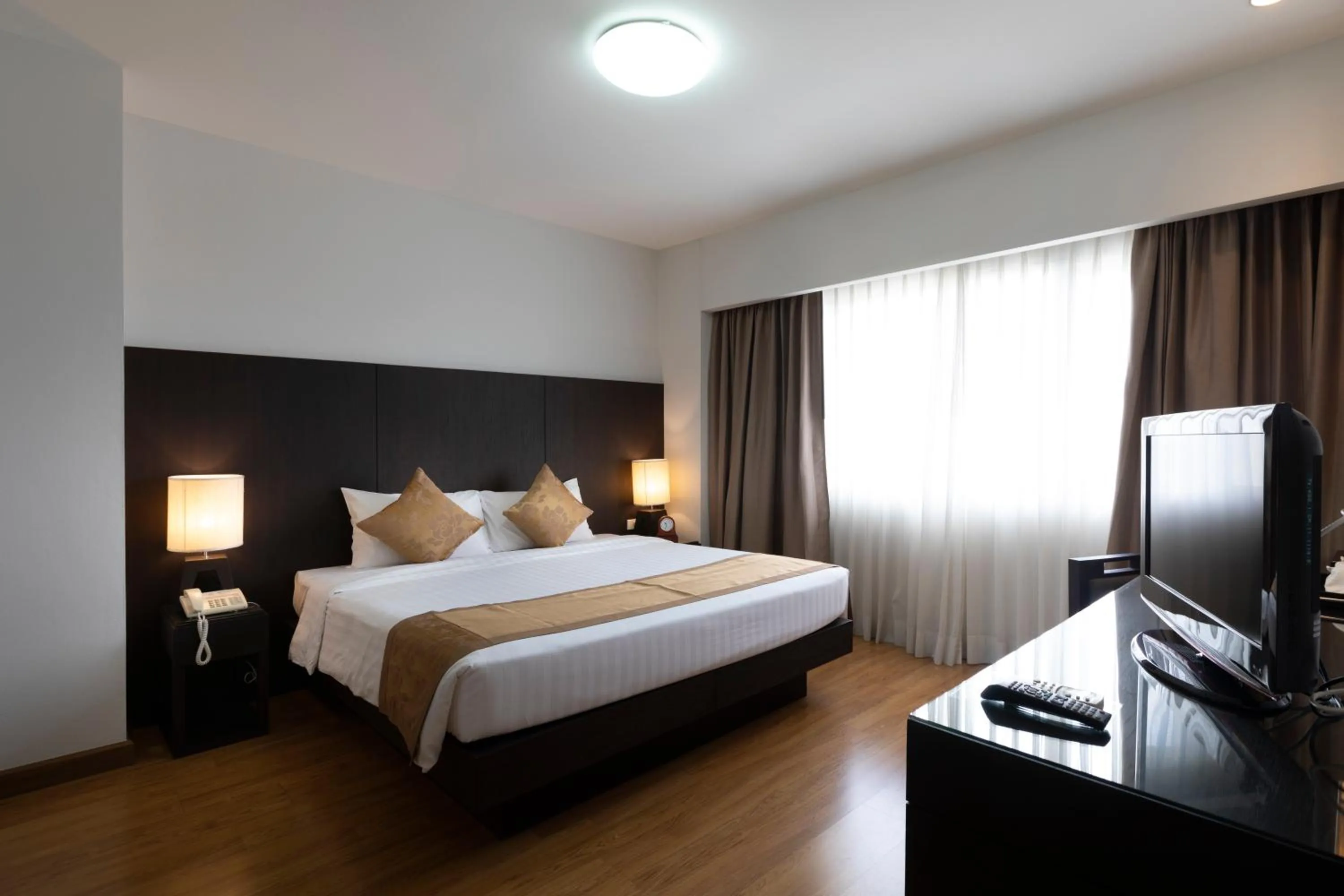 Bed in Kantary Hotel Kabinburi