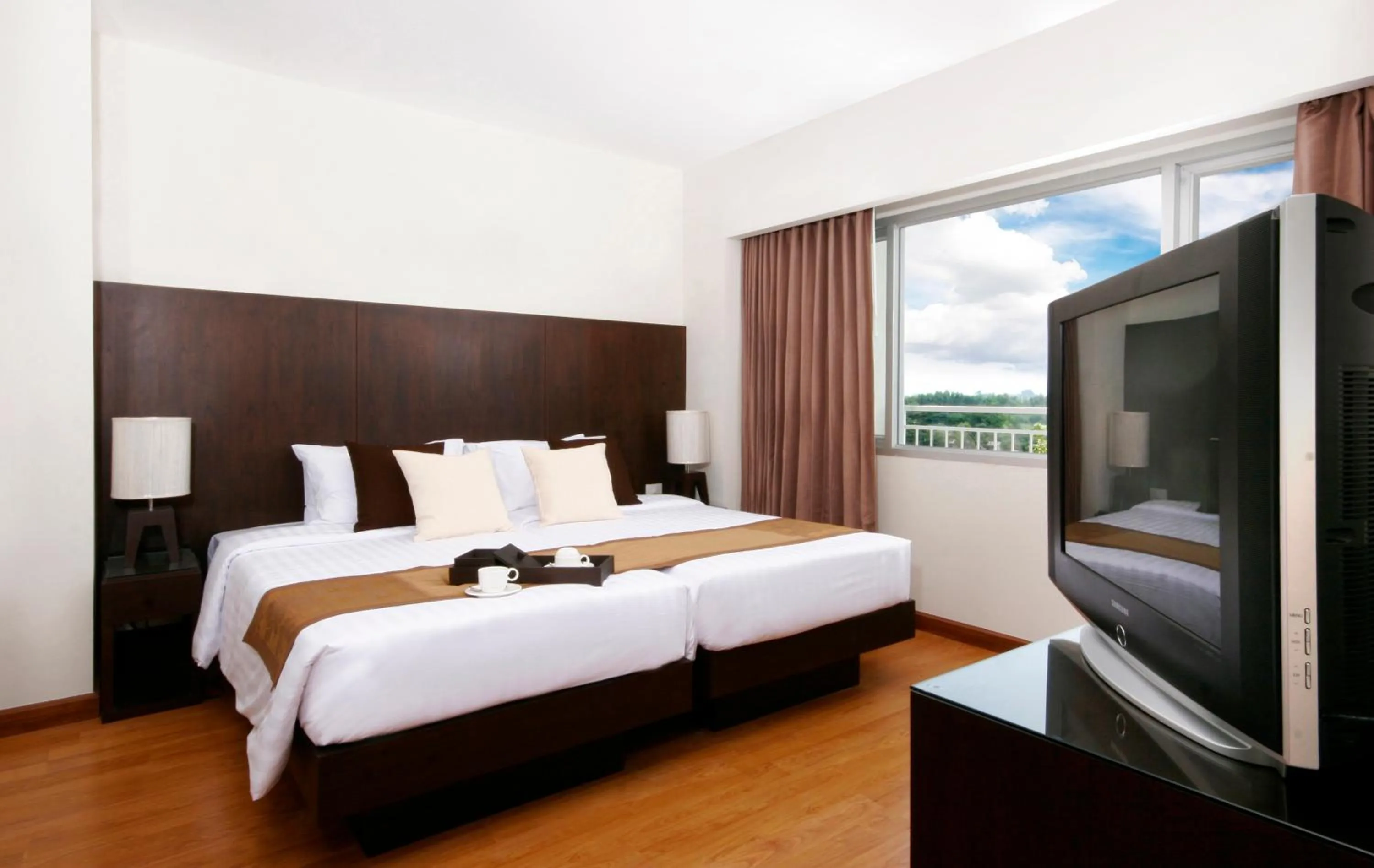 Bed in Kantary Hotel Kabinburi