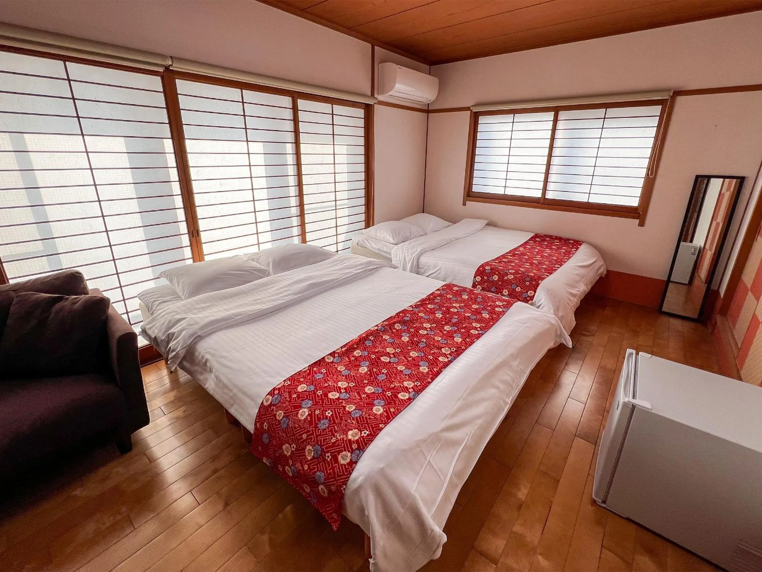 Bed in Hondori Inn