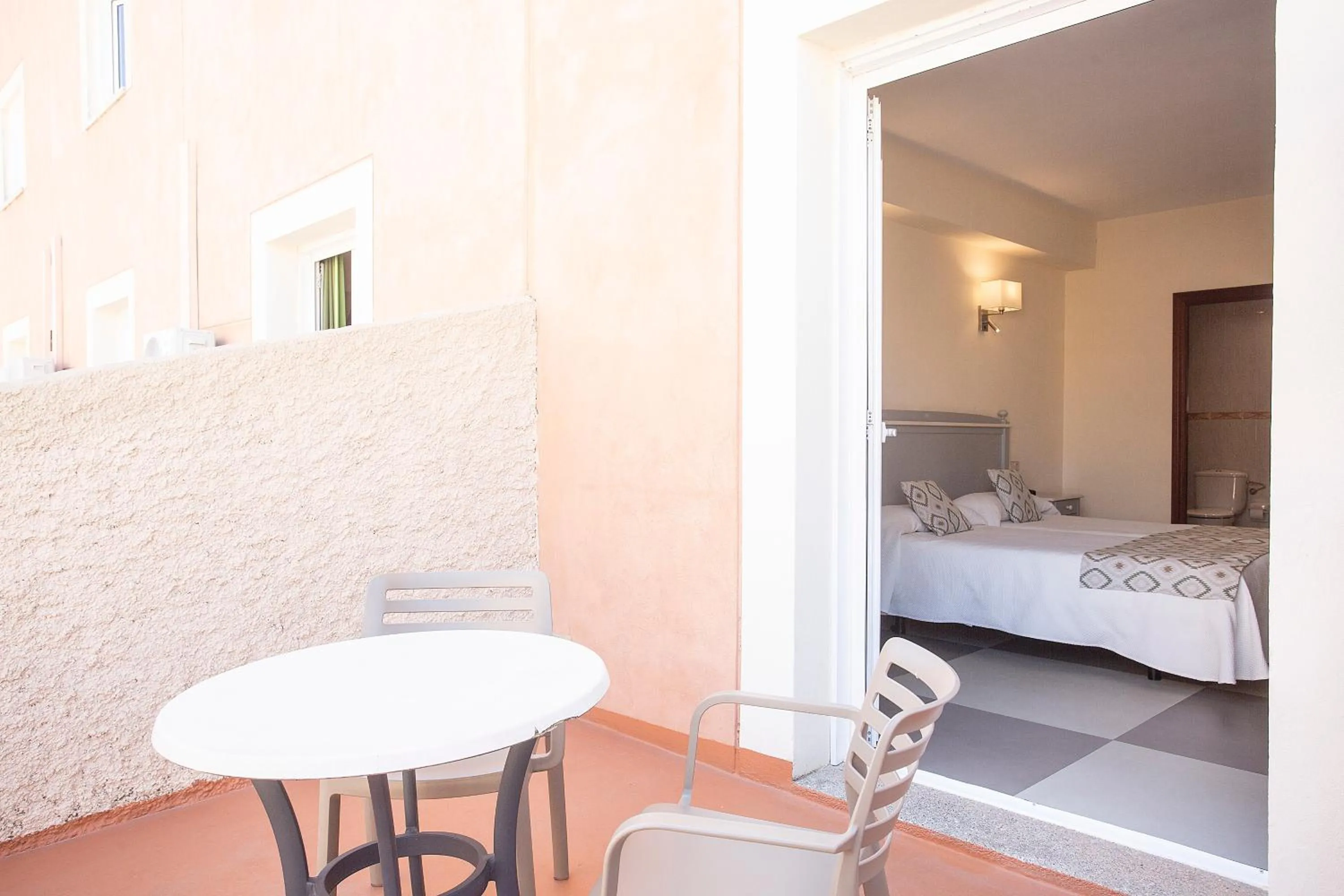 Bed in Hotel Playa Sol