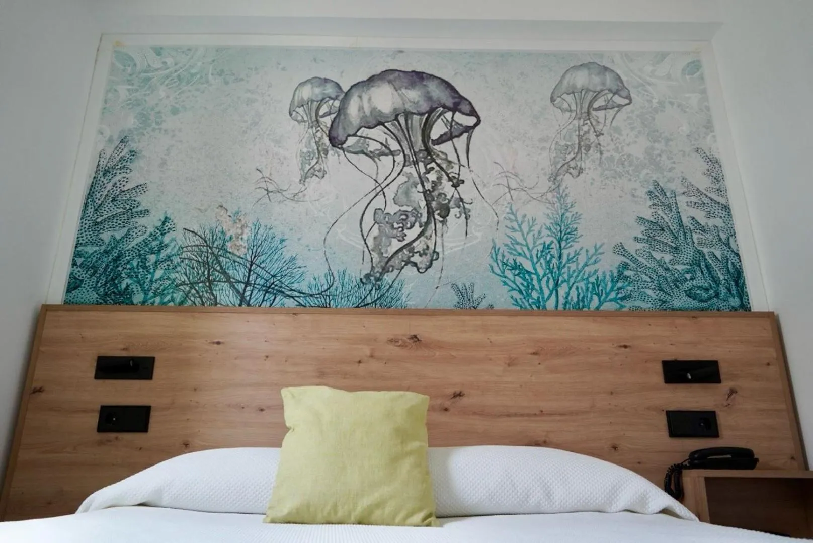 Bed in Hotel Playa Sol