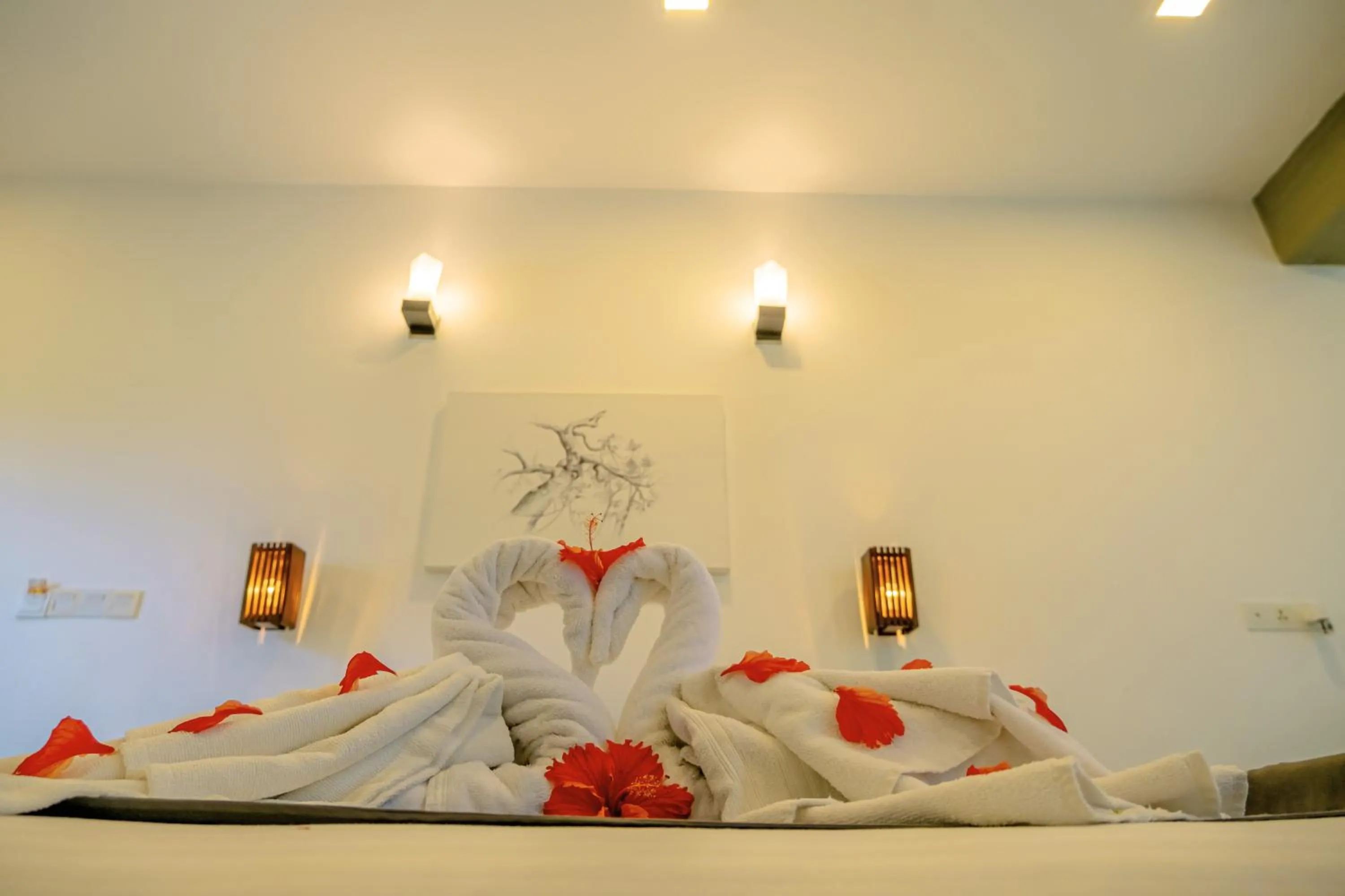 View (from property/room), Bed in Somerset Mirissa Eco